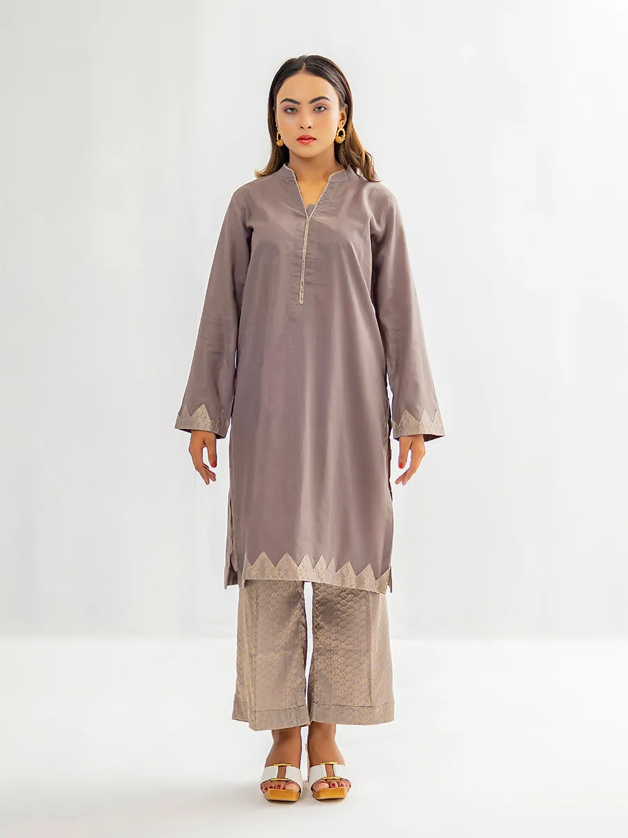 1pc - Stitched Casual Cambric Shirt