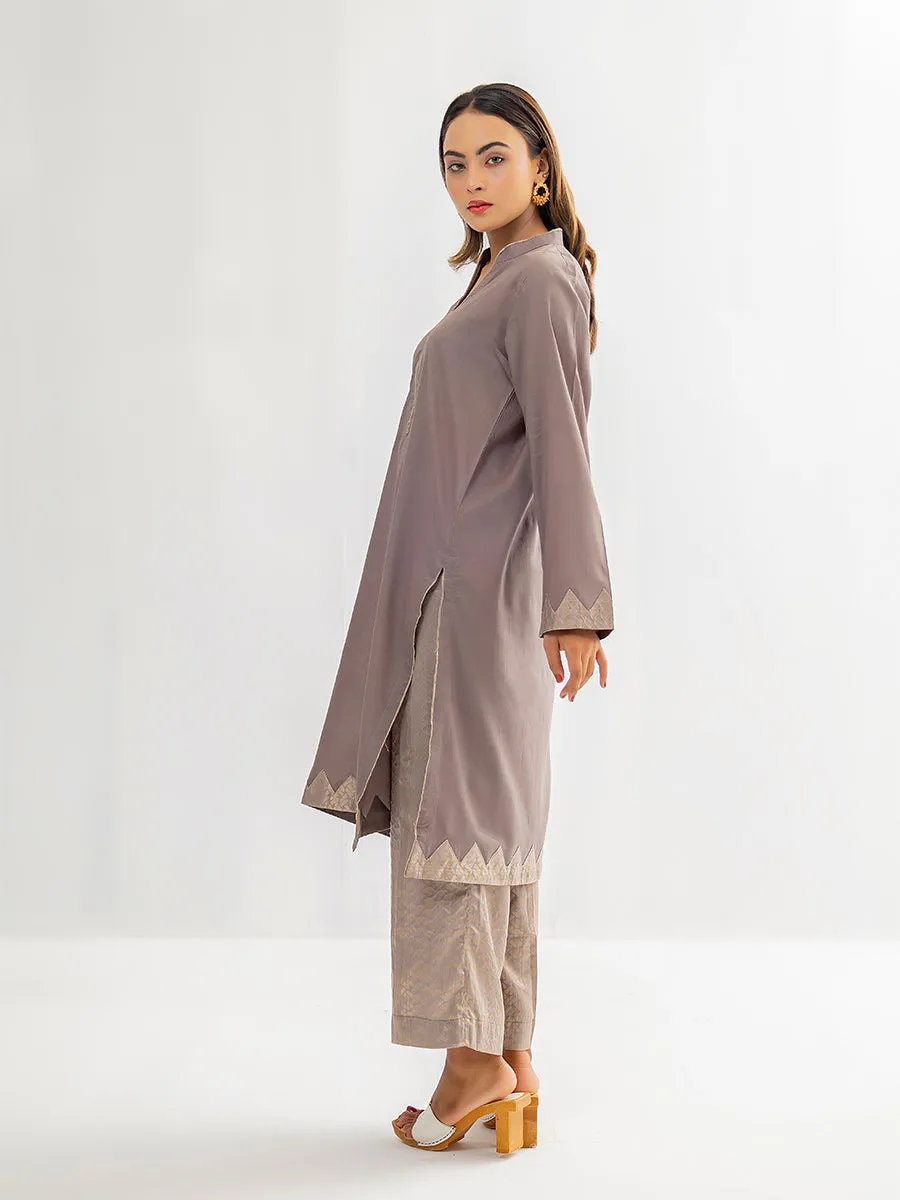 1pc - Stitched Casual Cambric Shirt