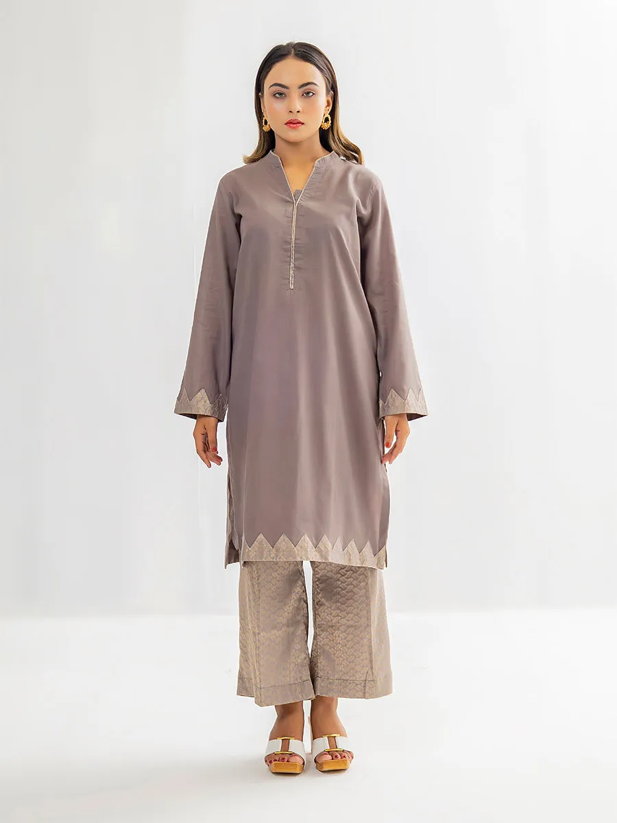 1pc - Stitched Casual Cambric Shirt