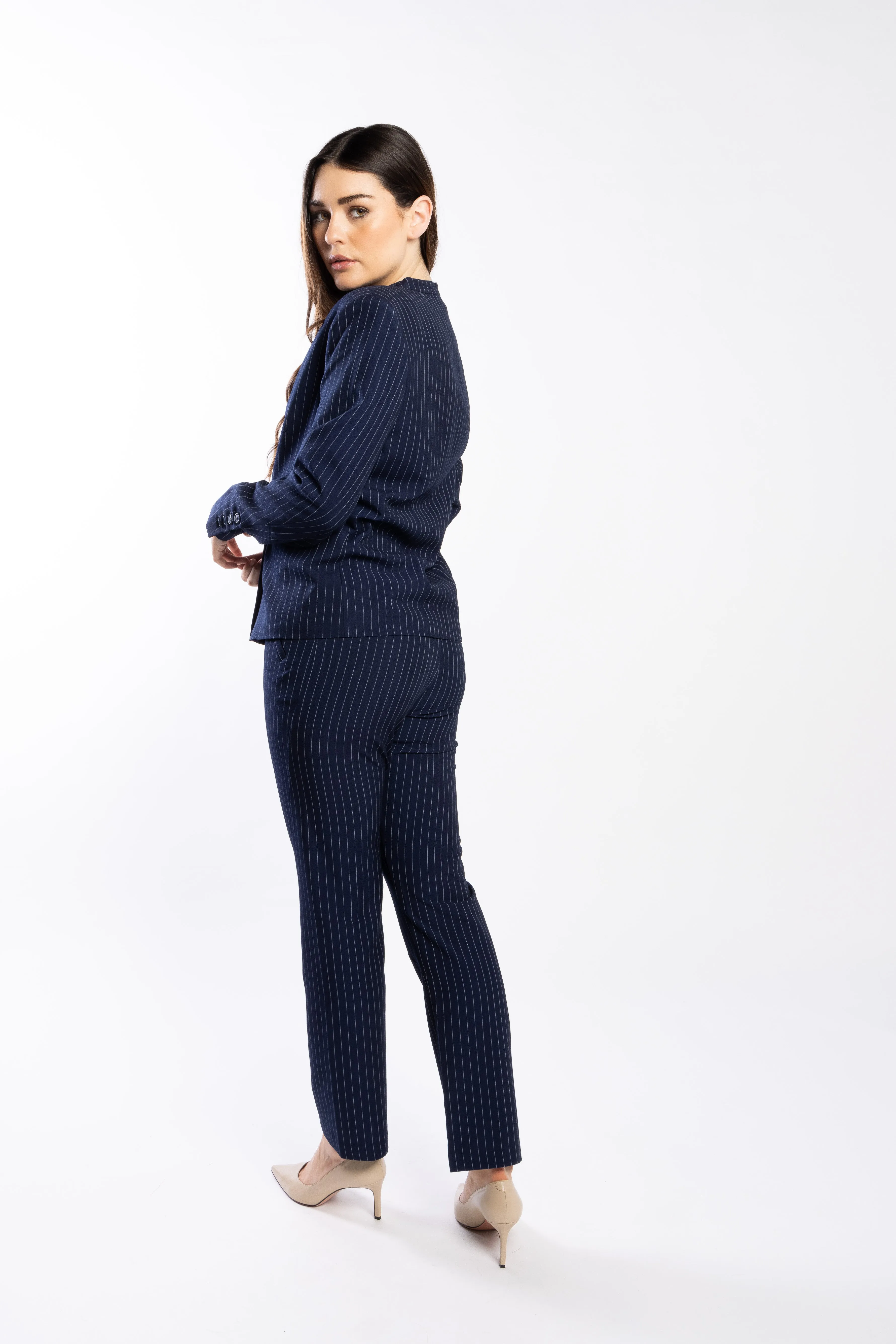 4067 - Lyon Pant - Night Stripe