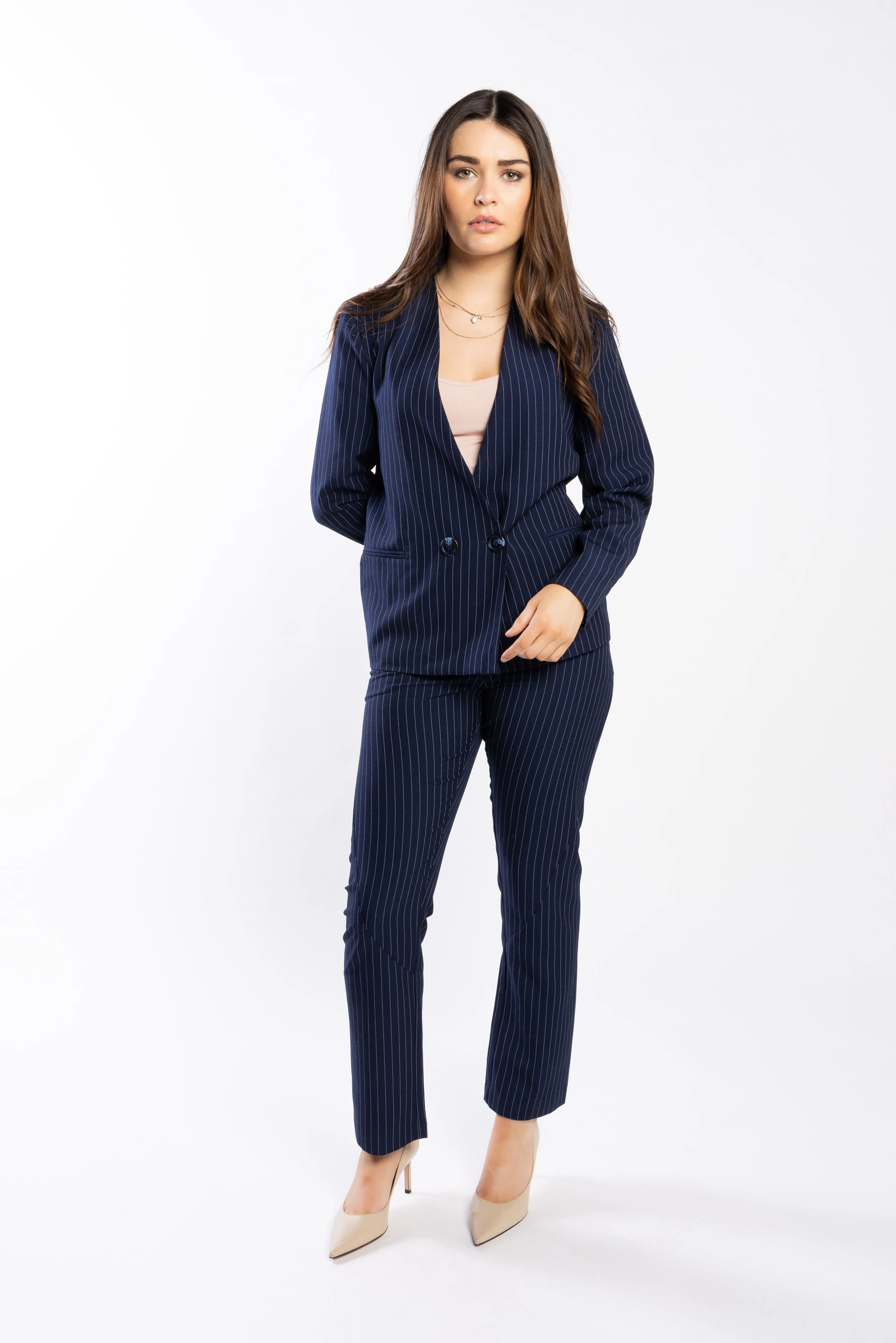4067 - Lyon Pant - Night Stripe