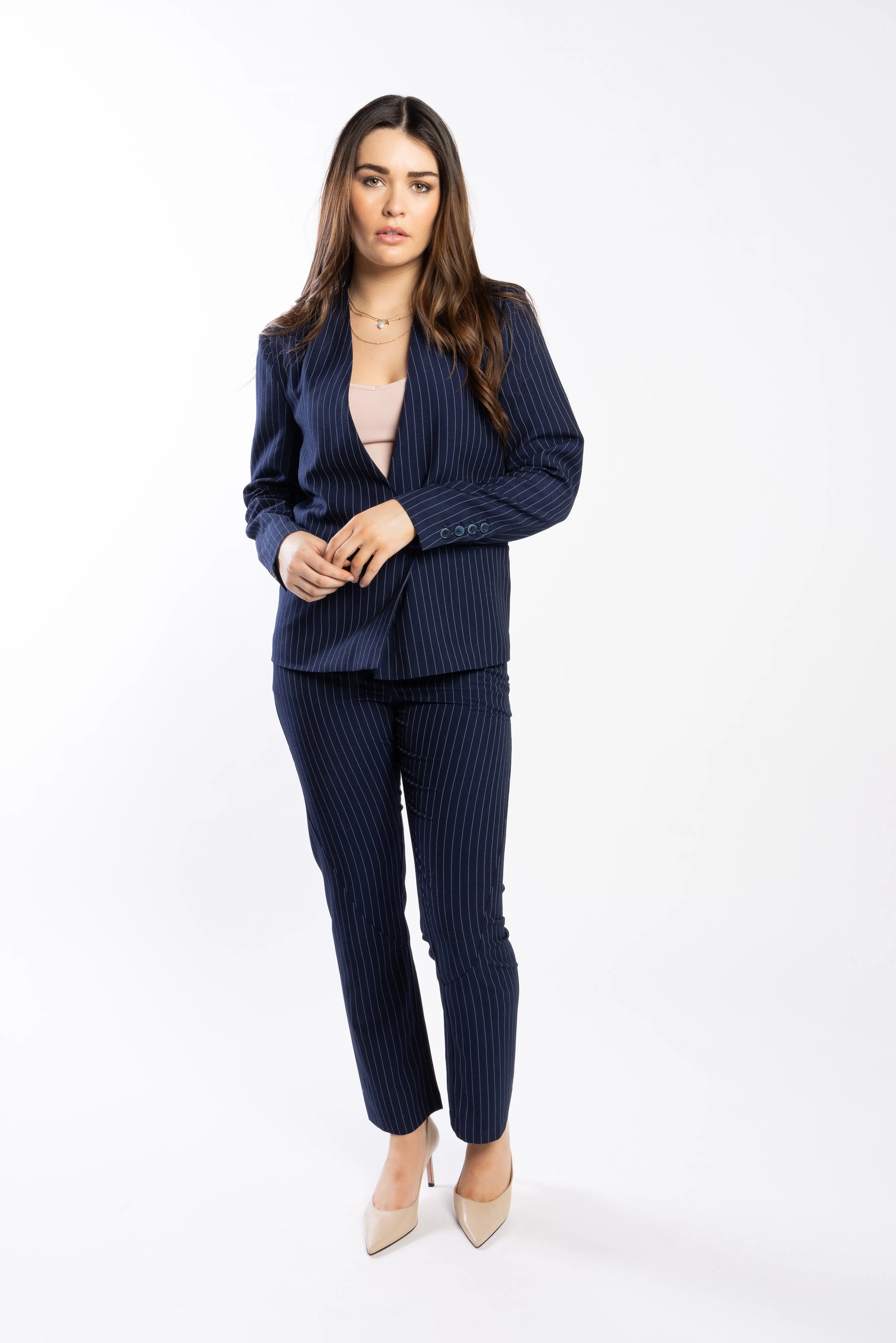 4067 - Lyon Pant - Night Stripe
