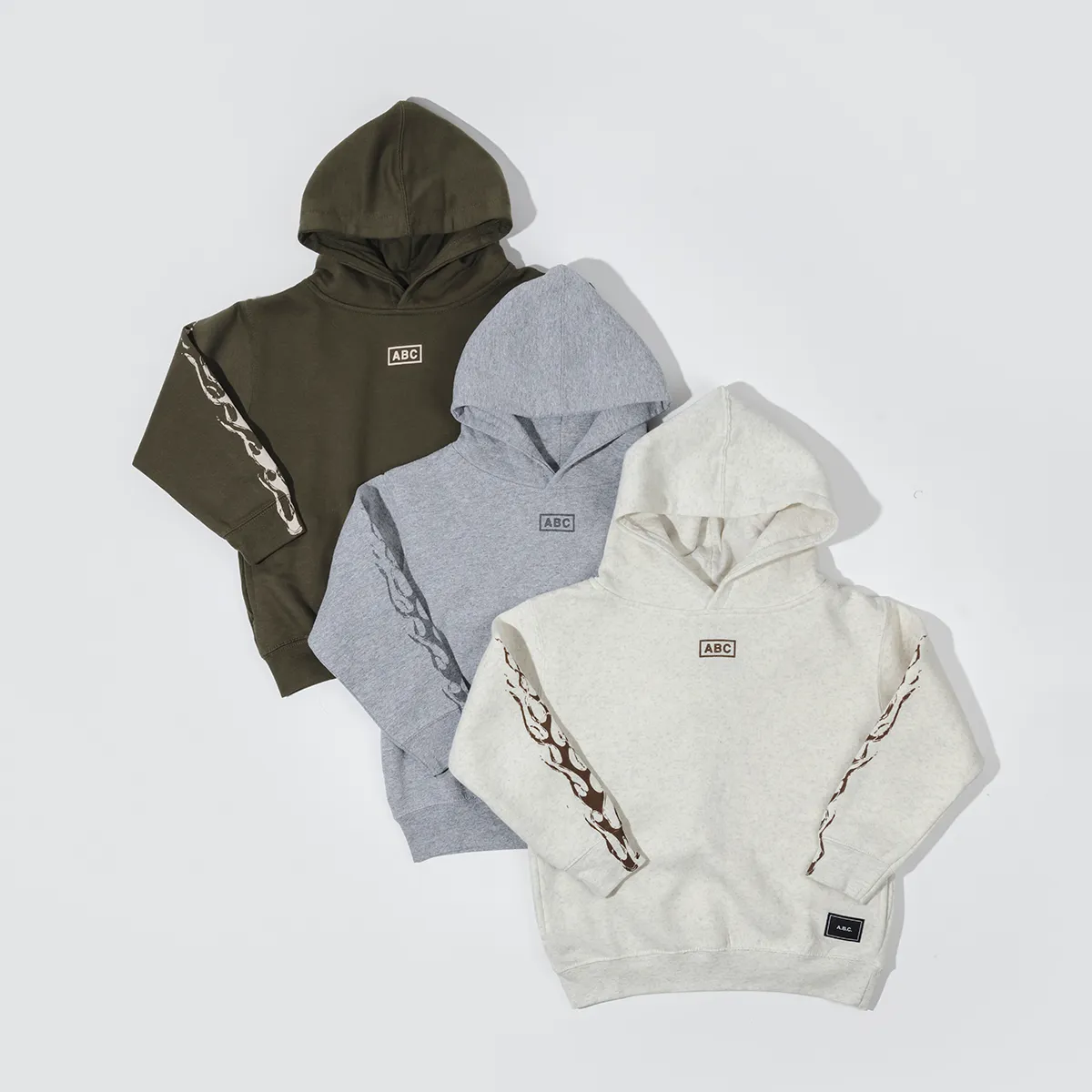 ABC NATURE HOODIE (GREY)