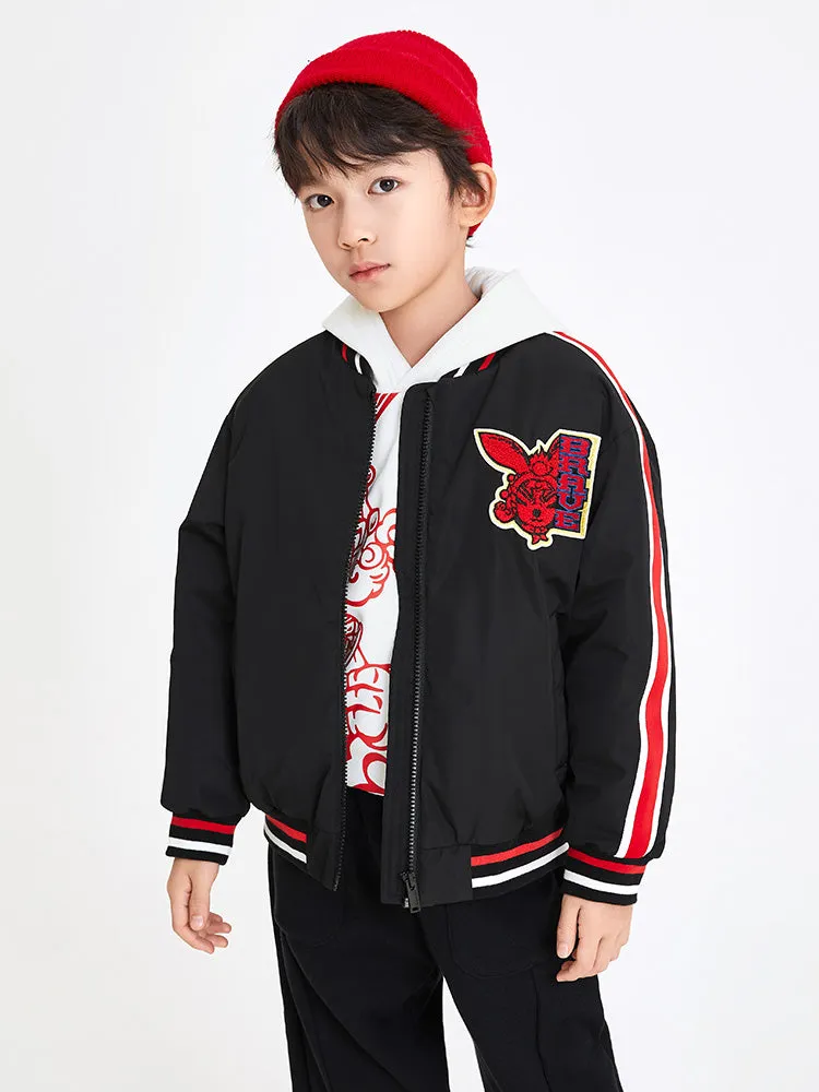 balabala Kids Boy Woven Cotton Jacket 7-14 Years