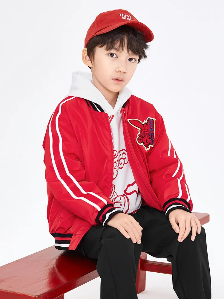 balabala Kids Boy Woven Cotton Jacket 7-14 Years
