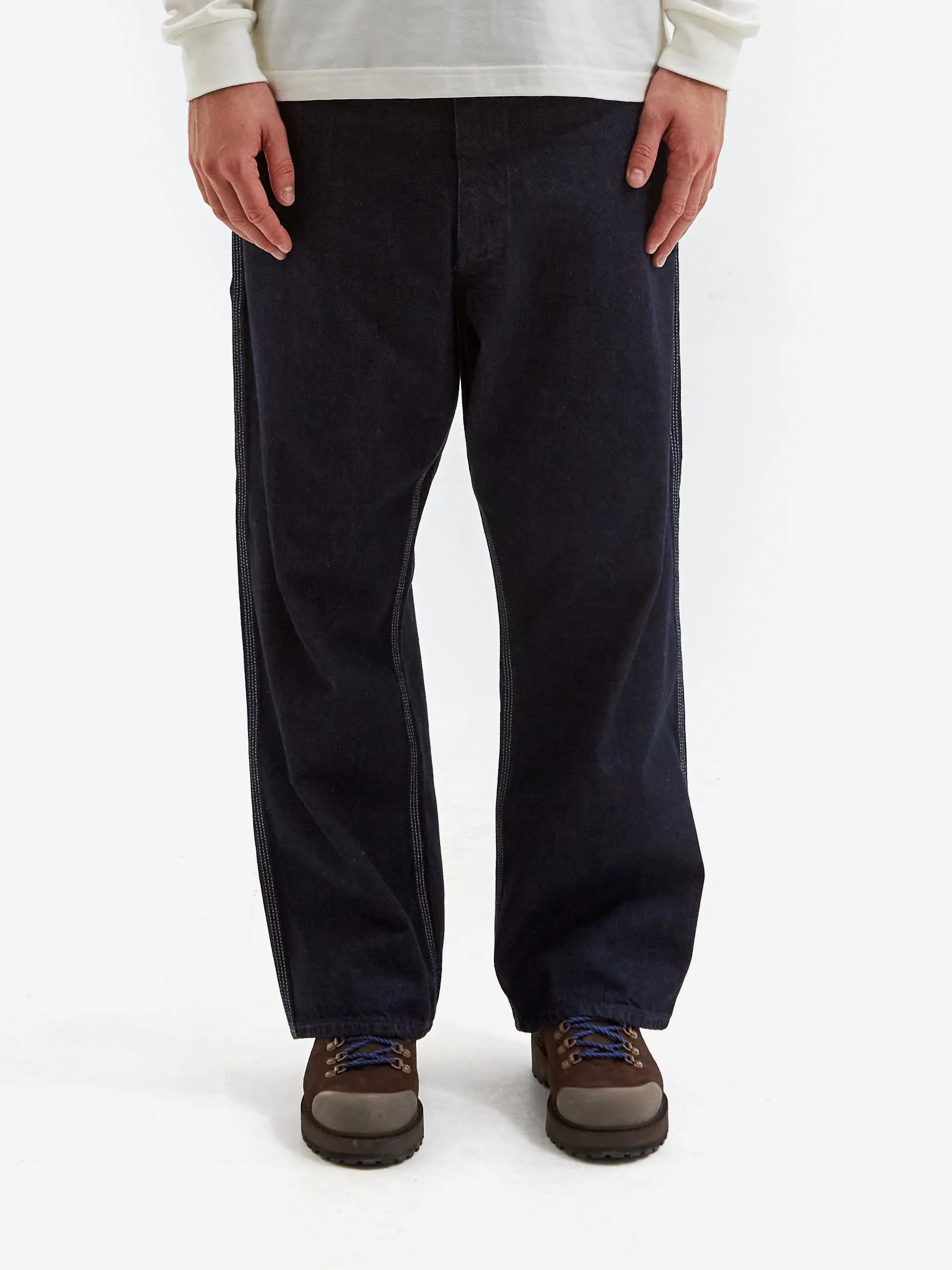 Beams Plus Painter Pants Denim - One Wash
