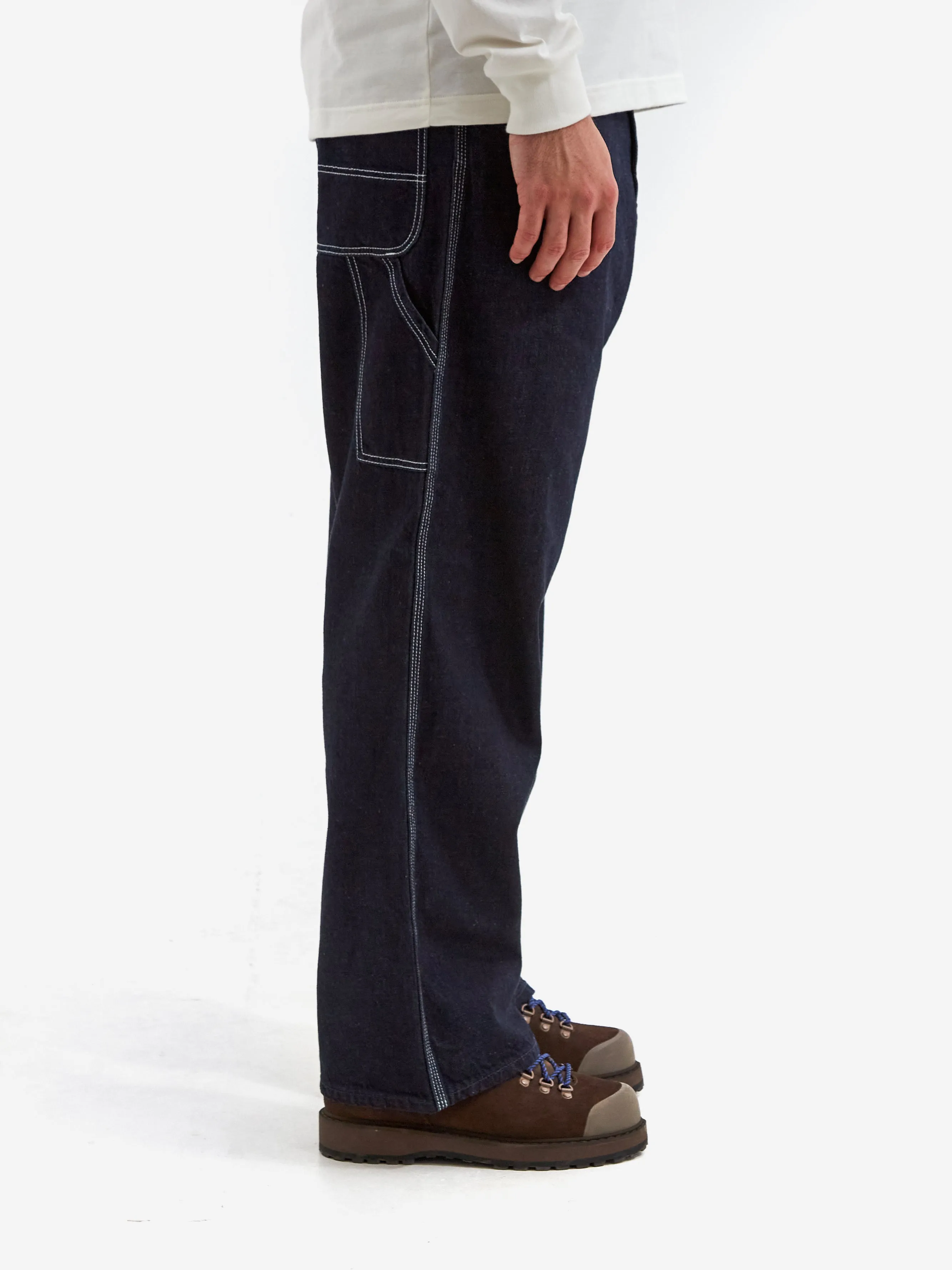 Beams Plus Painter Pants Denim - One Wash