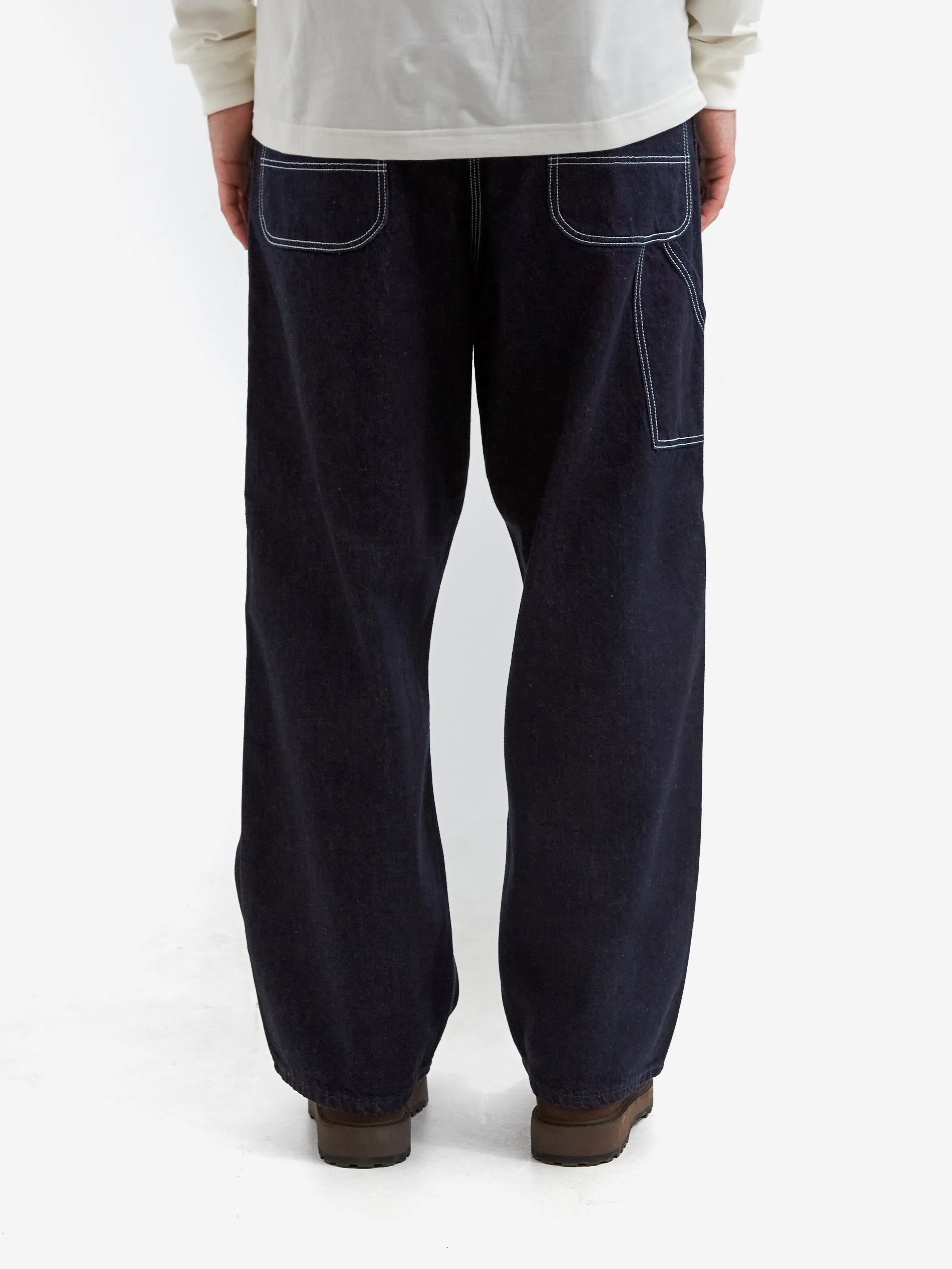 Beams Plus Painter Pants Denim - One Wash