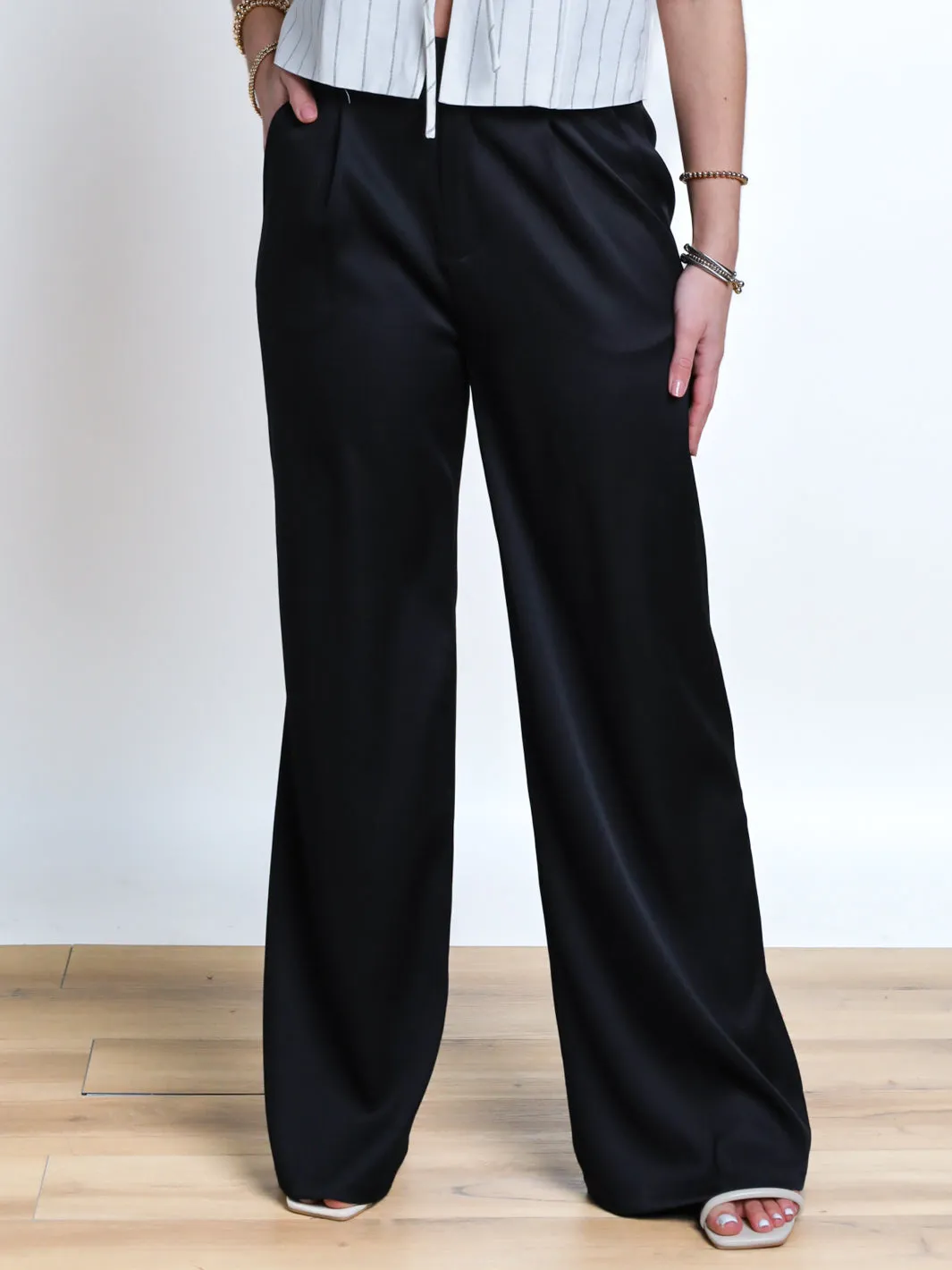 Begin Again Wide Leg Trouser Pant