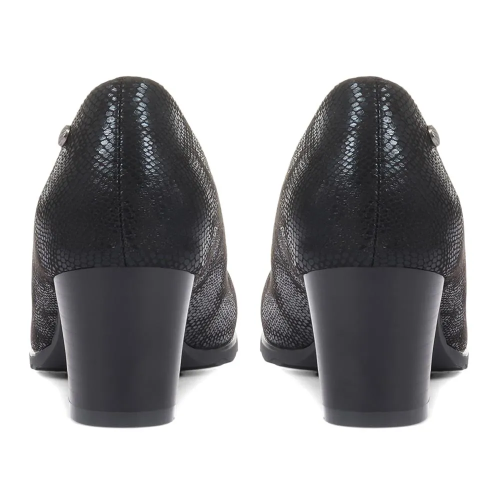 Block Heeled Court Shoes - WK34007 / 320 511