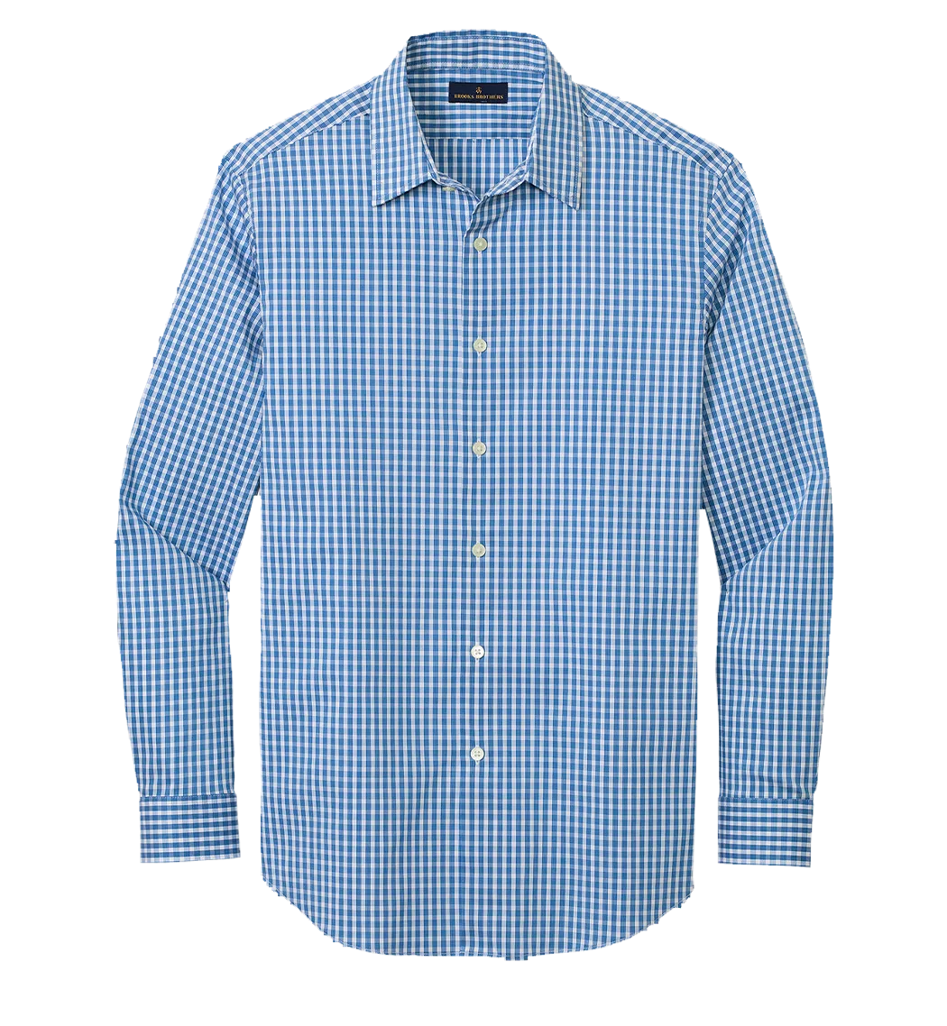 Brooks Brothers Custom Men's Tech Stretch Patterned Shirt