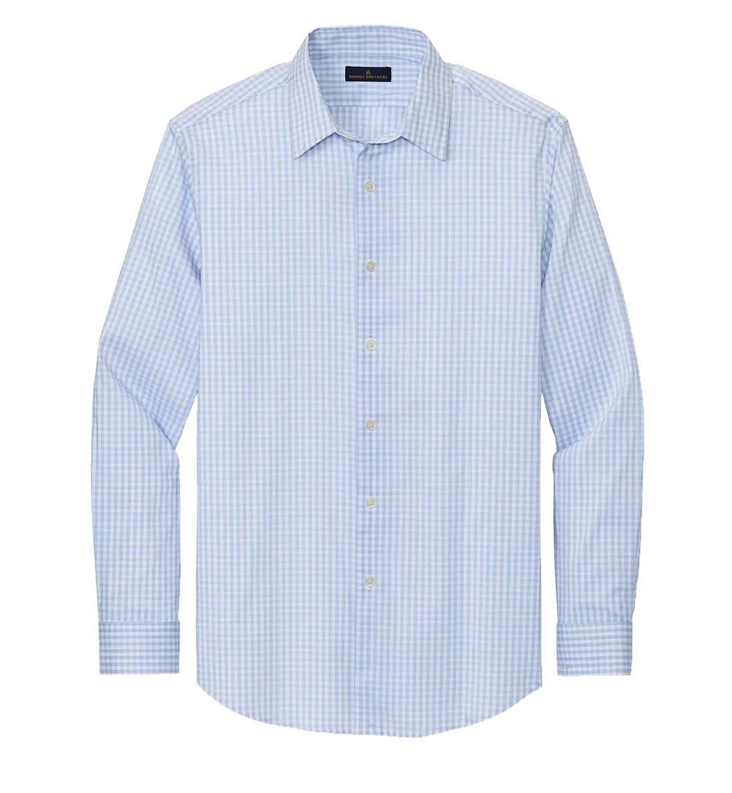 Brooks Brothers Custom Men's Tech Stretch Patterned Shirt
