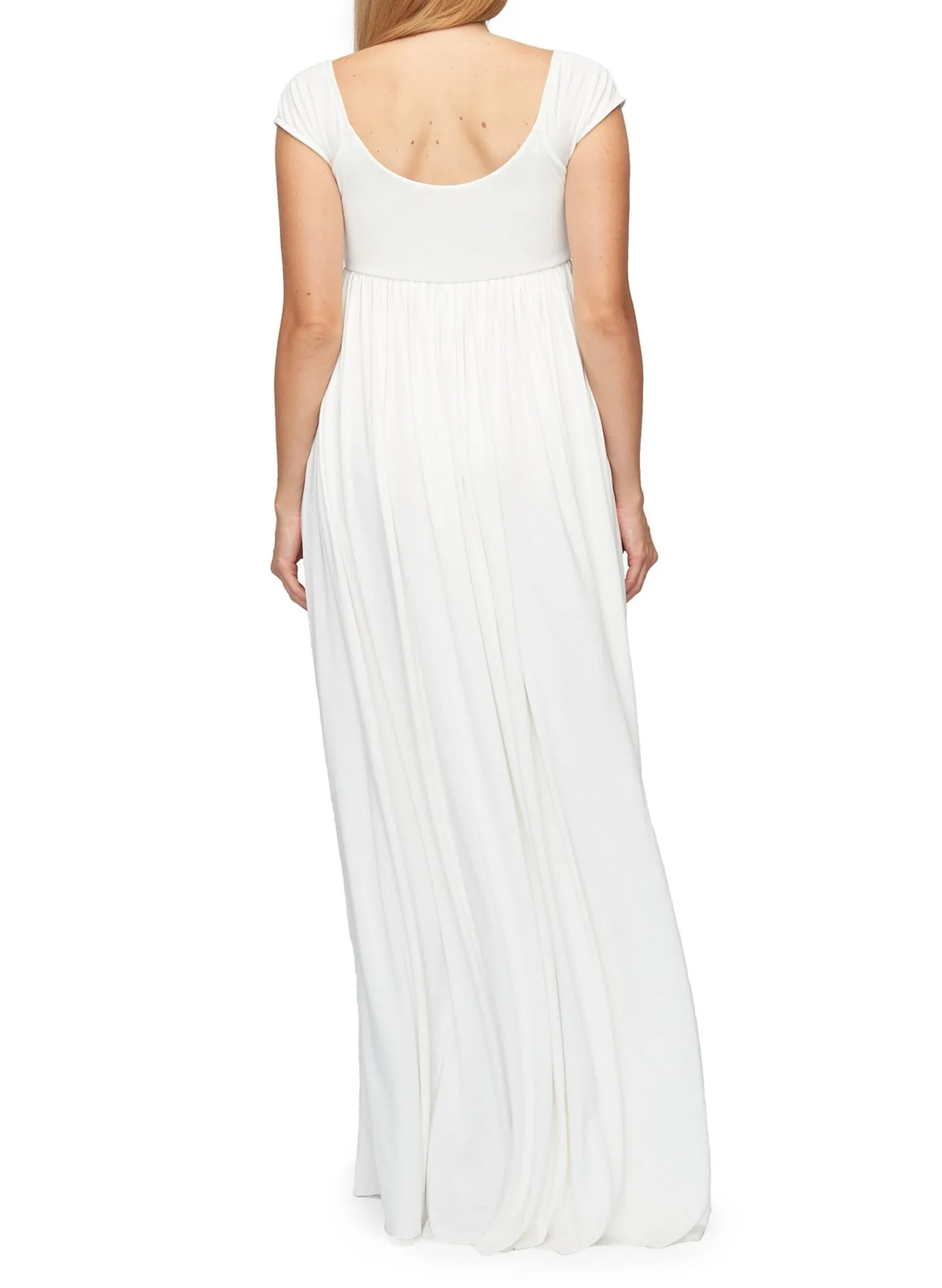 Cap Sleeve Isa Maternity Dress