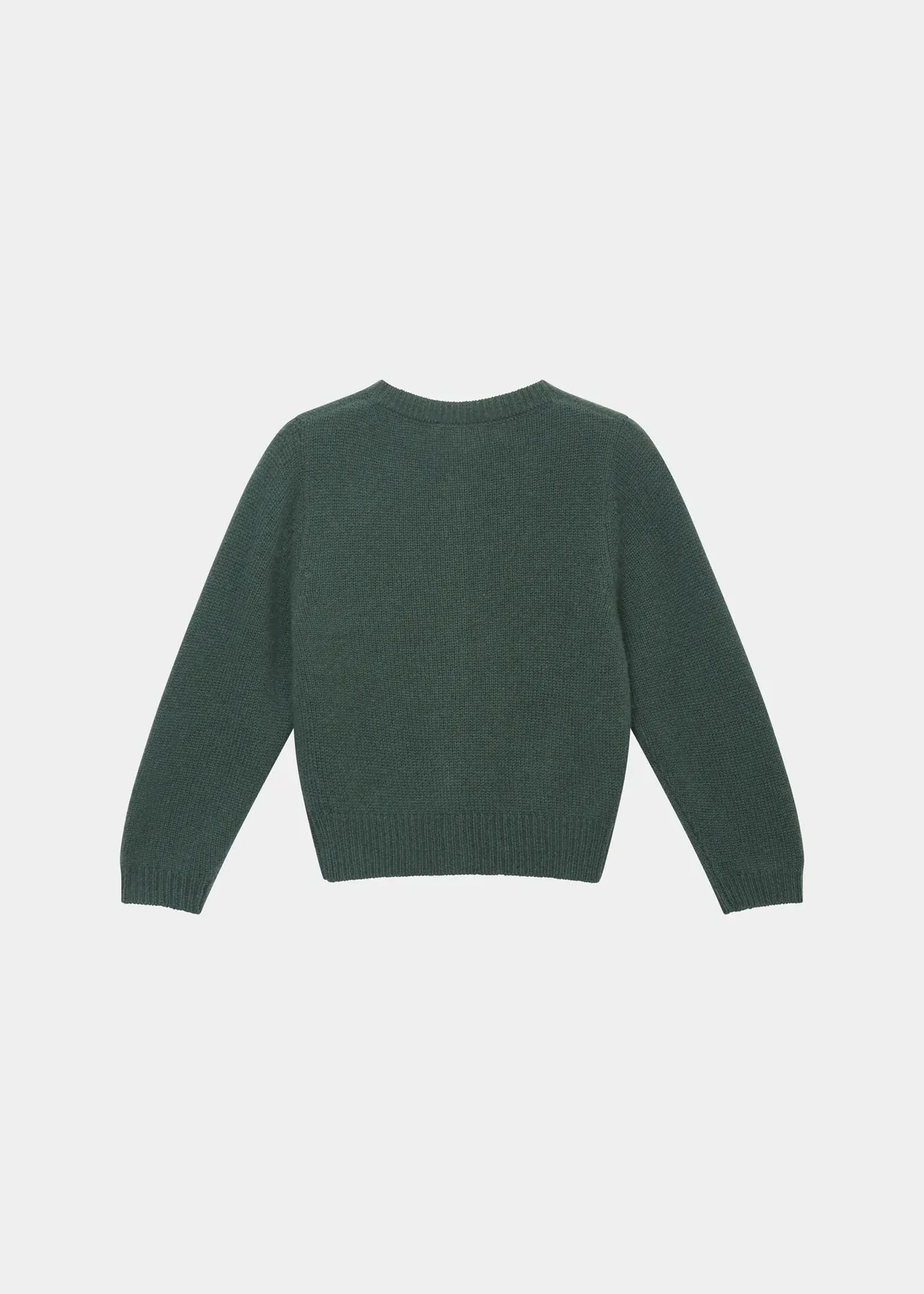 Caramel Rosa Cashmere Cardigan - Pine - 3Y, 4Y