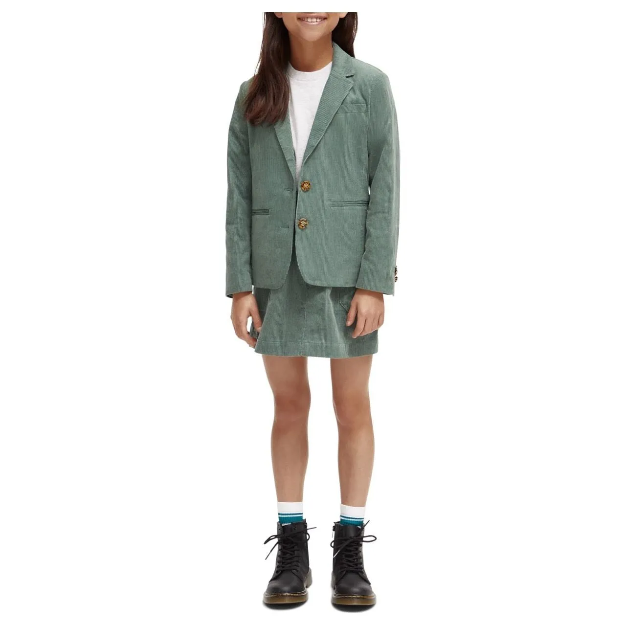 Corduroy Mini Skirt