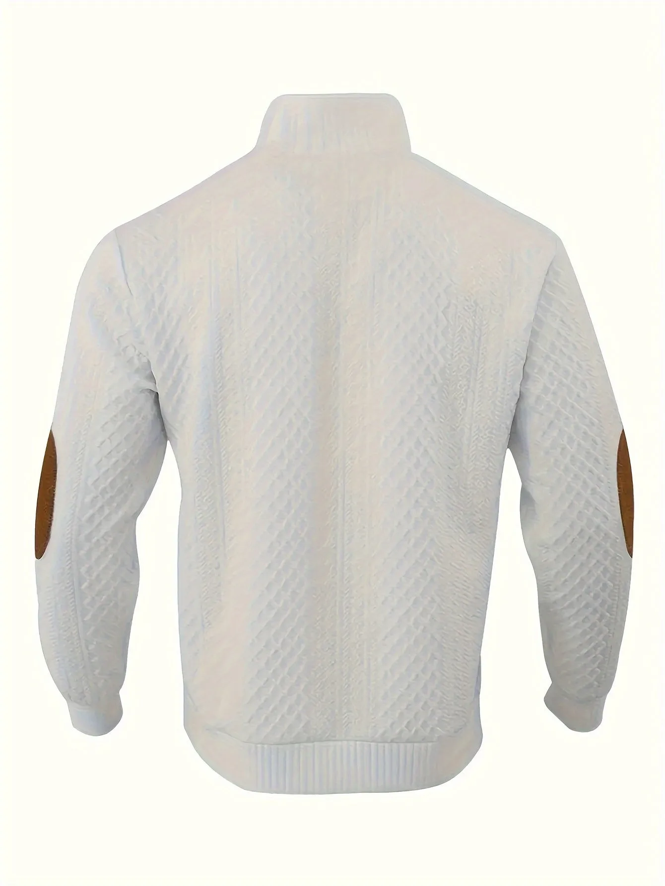 DARLON | Warm Knitted Mens Sweater with Fleece Lining