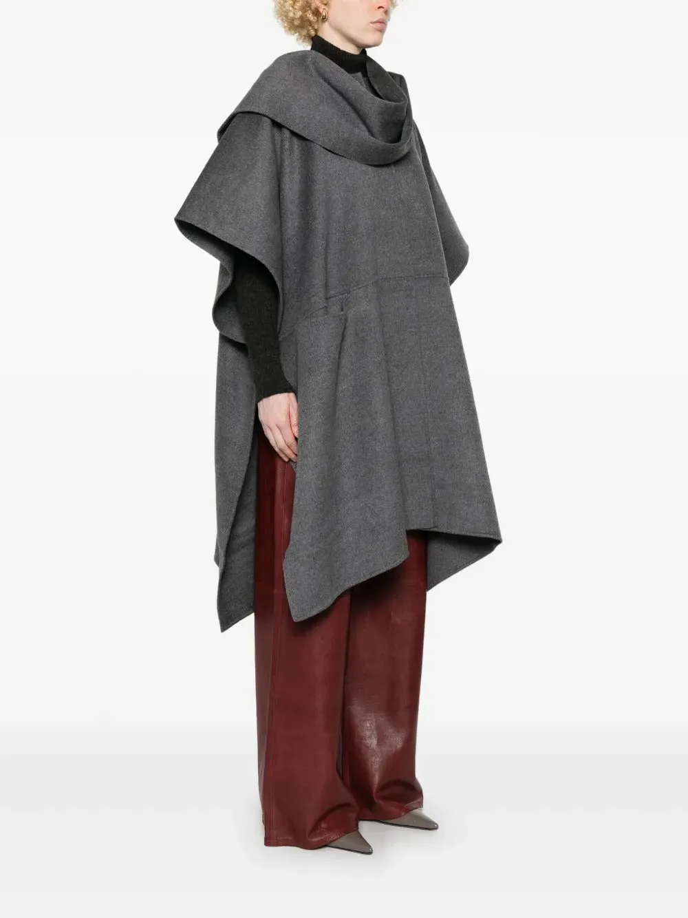 Doublé scarf coat