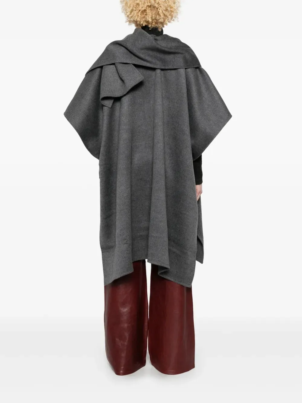 Doublé scarf coat