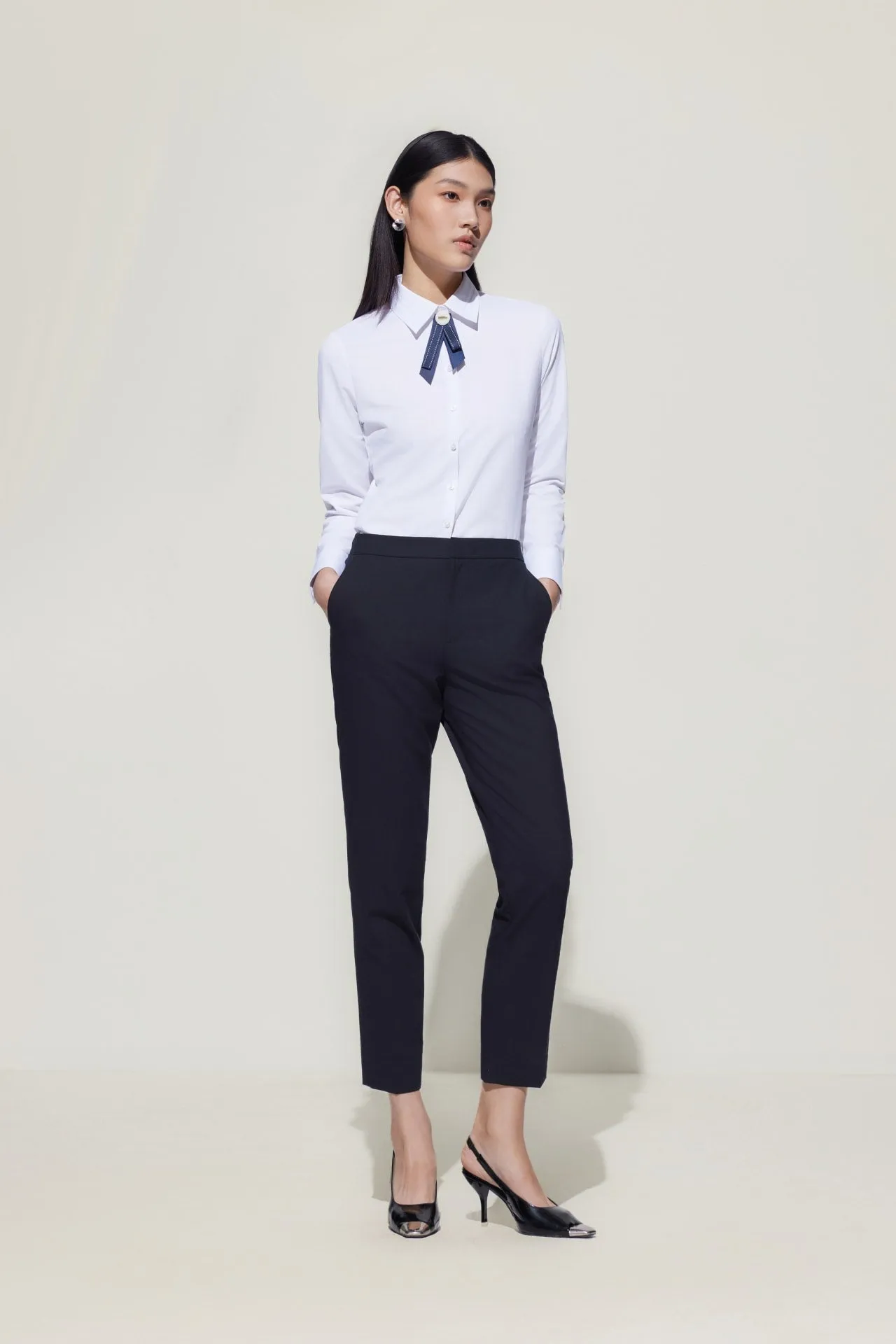 Dry Shirt With Detachable Tie