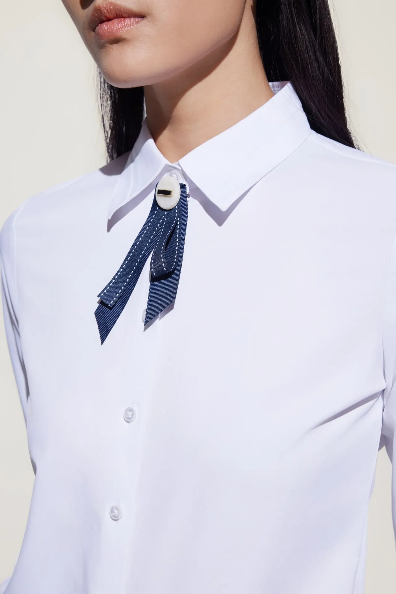 Dry Shirt With Detachable Tie