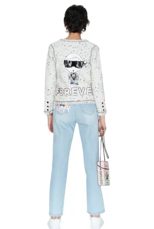 Forever Karletto Knitted Short Cardigan
