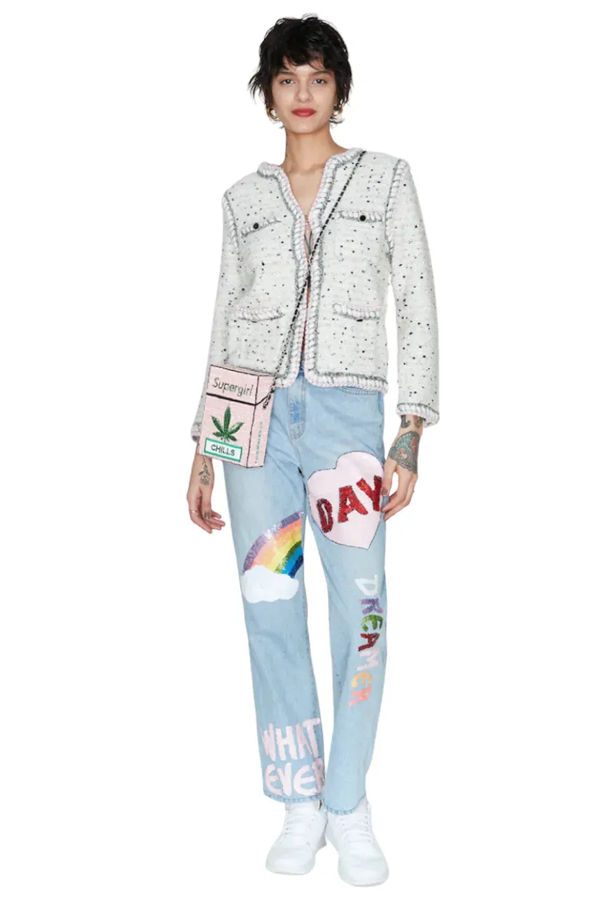 Forever Karletto Knitted Short Cardigan