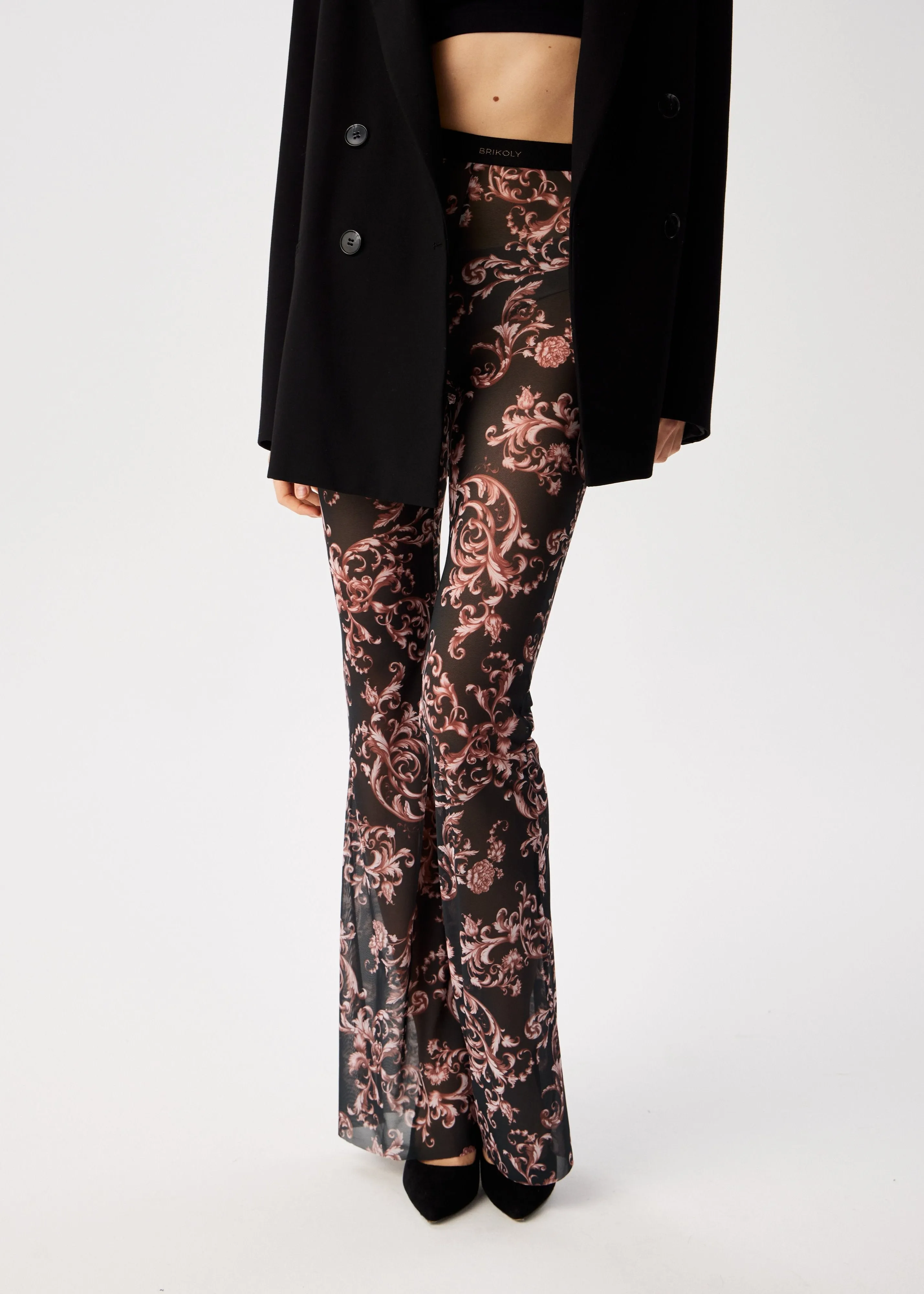 Full Vintage Pants for All Mesh Flare