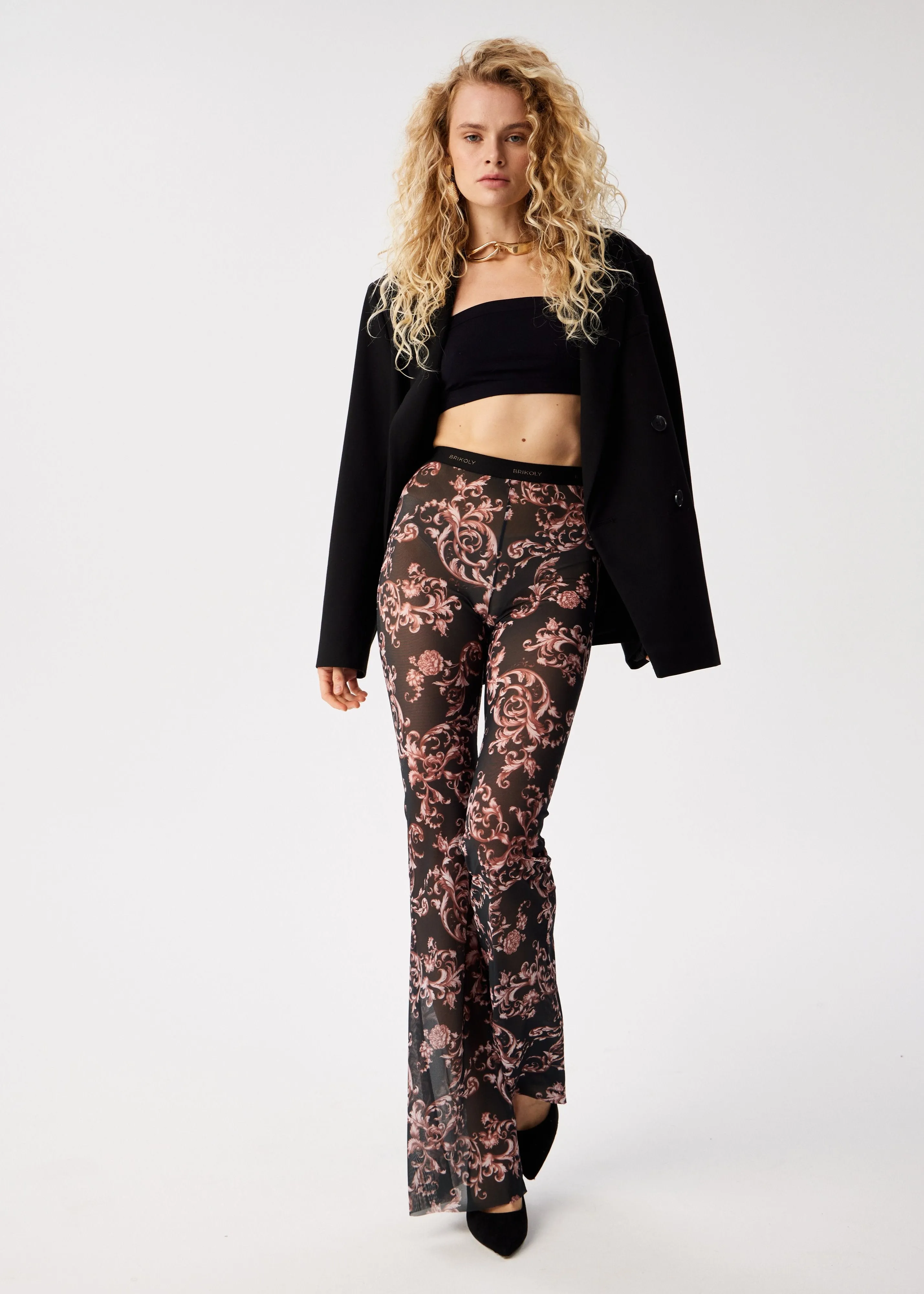 Full Vintage Pants for All Mesh Flare
