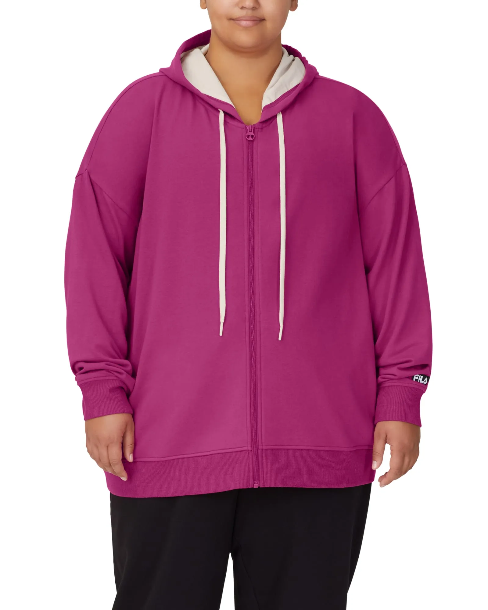 Harmony Hooded Jacket | Fuchsia