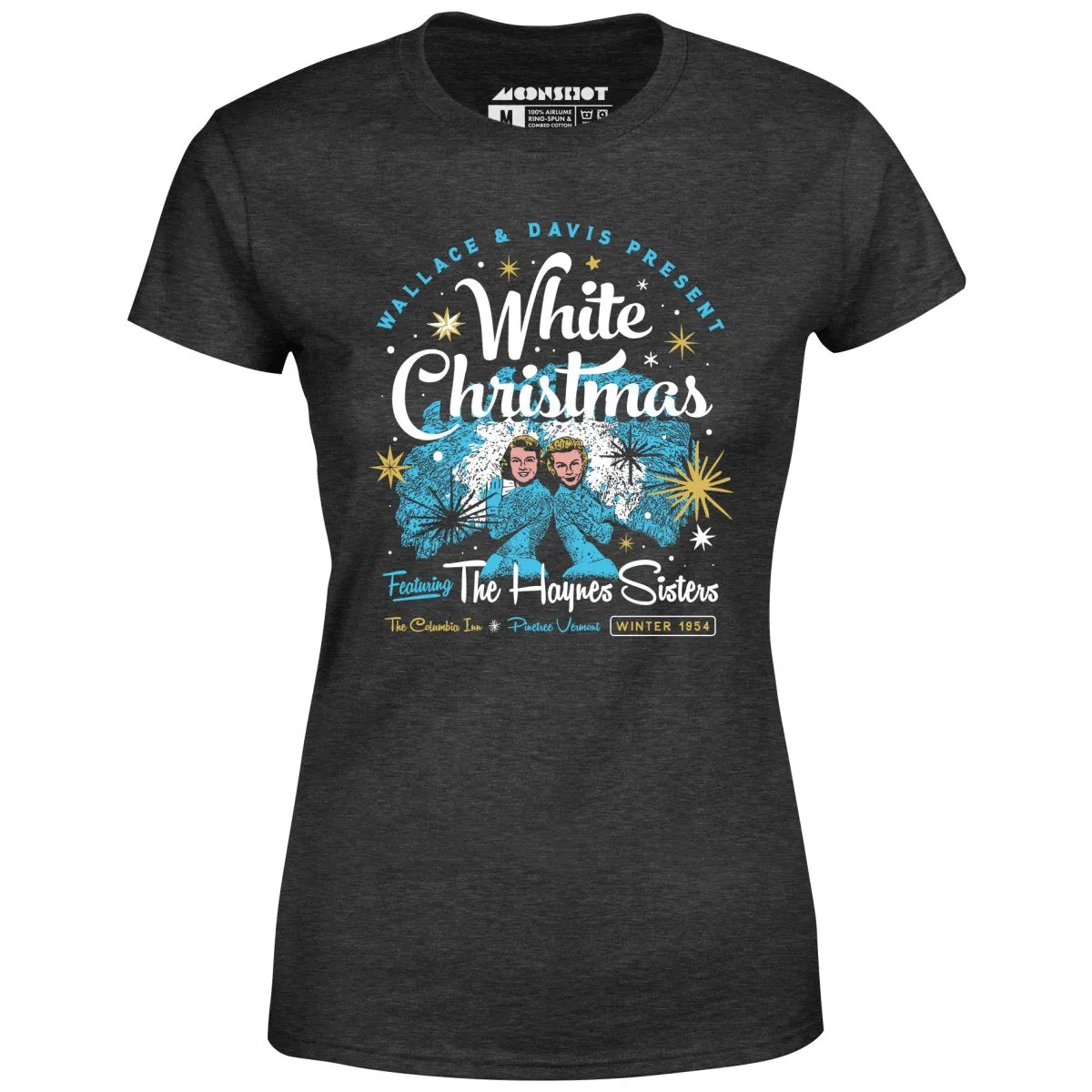 Haynes Sisters White Christmas 1954 - Women's T-Shirt