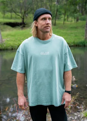 HEAVYWEIGHT JERSEY TEE FERN