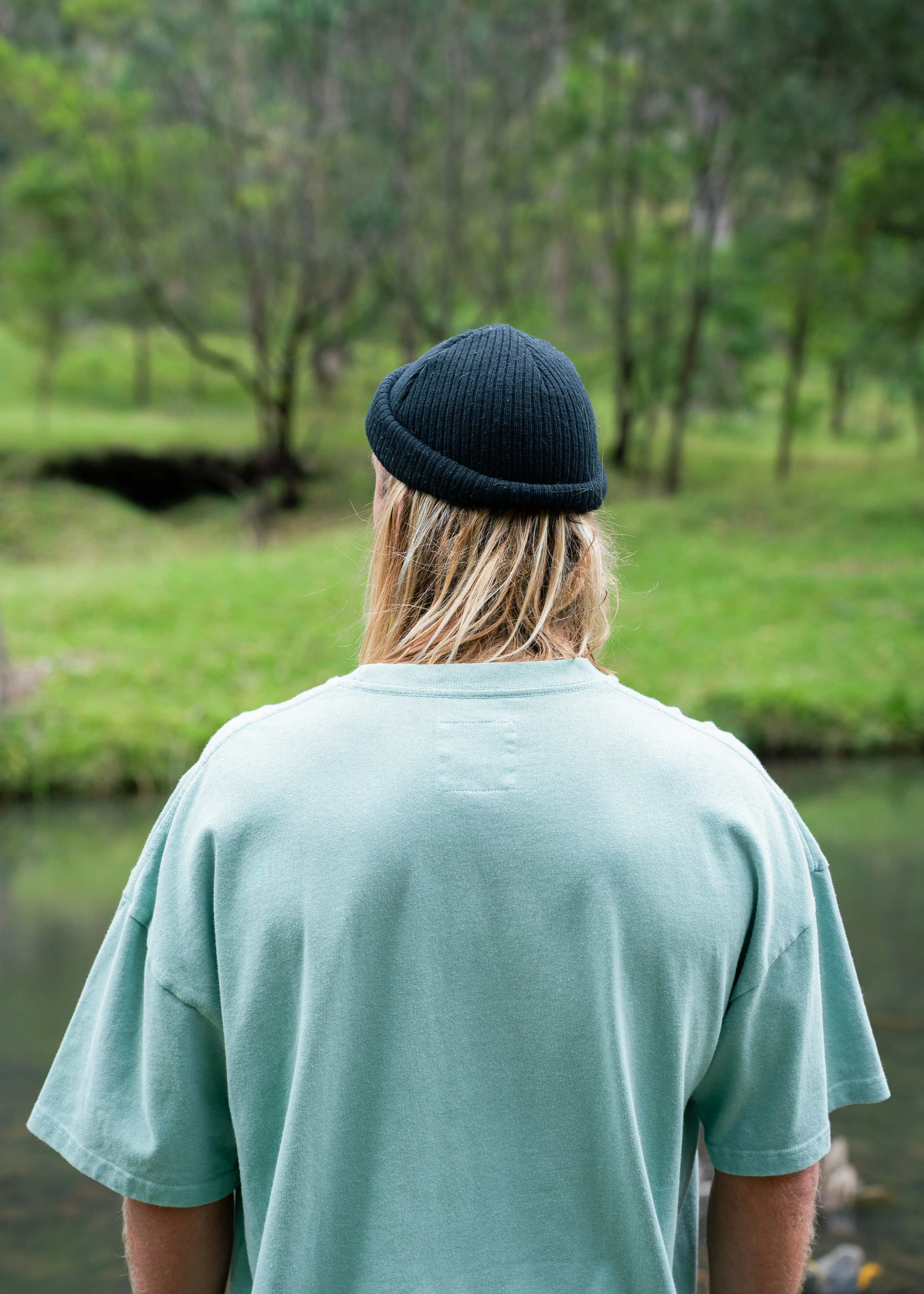 HEAVYWEIGHT JERSEY TEE FERN