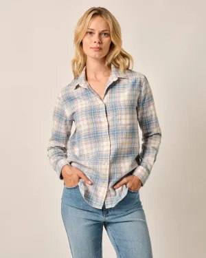 Inez Flannel Button-Down Shirt