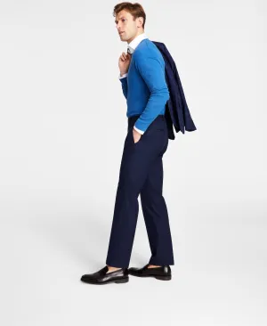 Michael Kors Mens Classic fit Dress Pants 38 / 32 Blue Solid