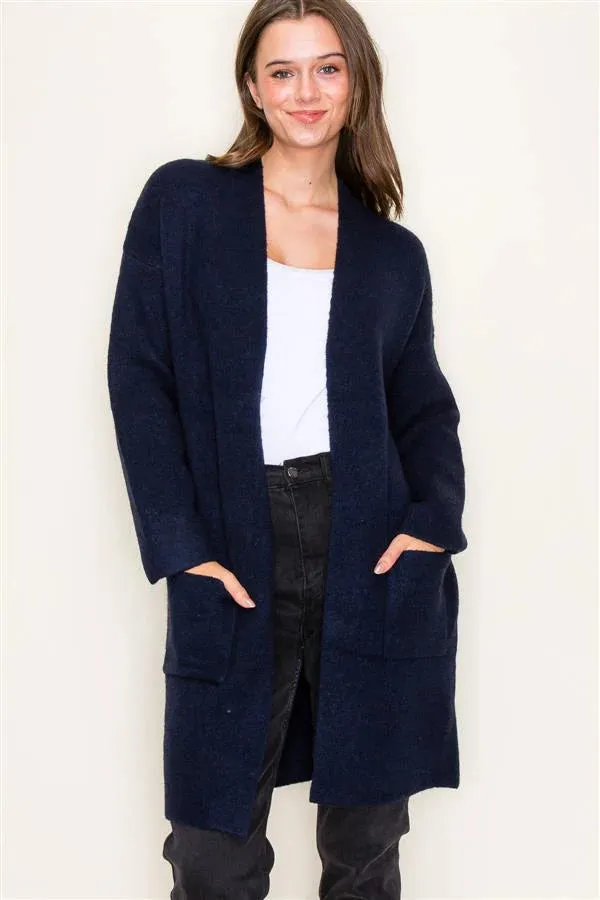 Open Pocket Cardigan Coats - 3 Colors! - FINAL SALE