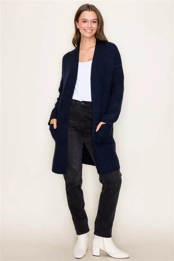 Open Pocket Cardigan Coats - 3 Colors! - FINAL SALE