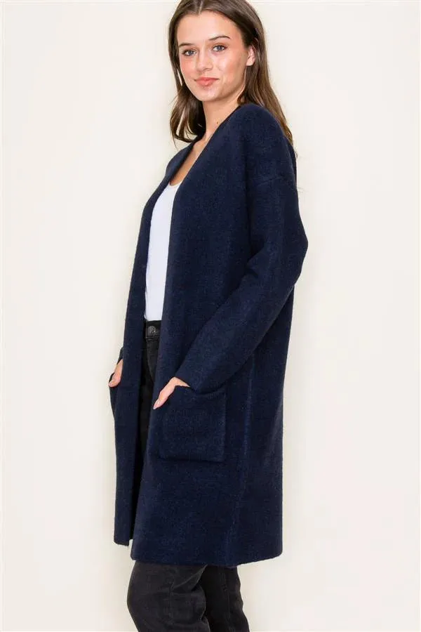 Open Pocket Cardigan Coats - 3 Colors! - FINAL SALE