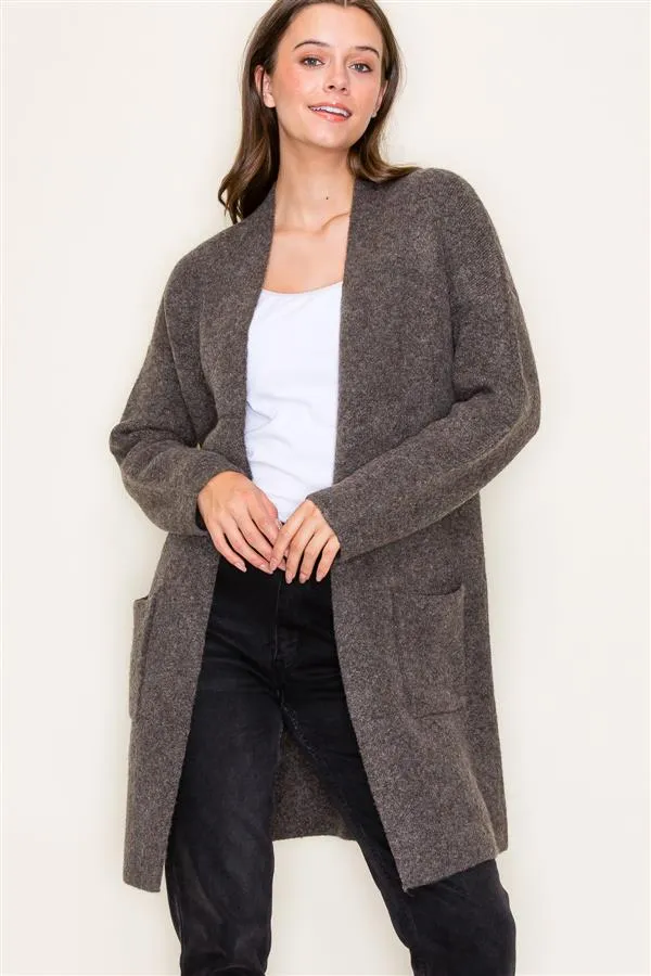 Open Pocket Cardigan Coats - 3 Colors! - FINAL SALE