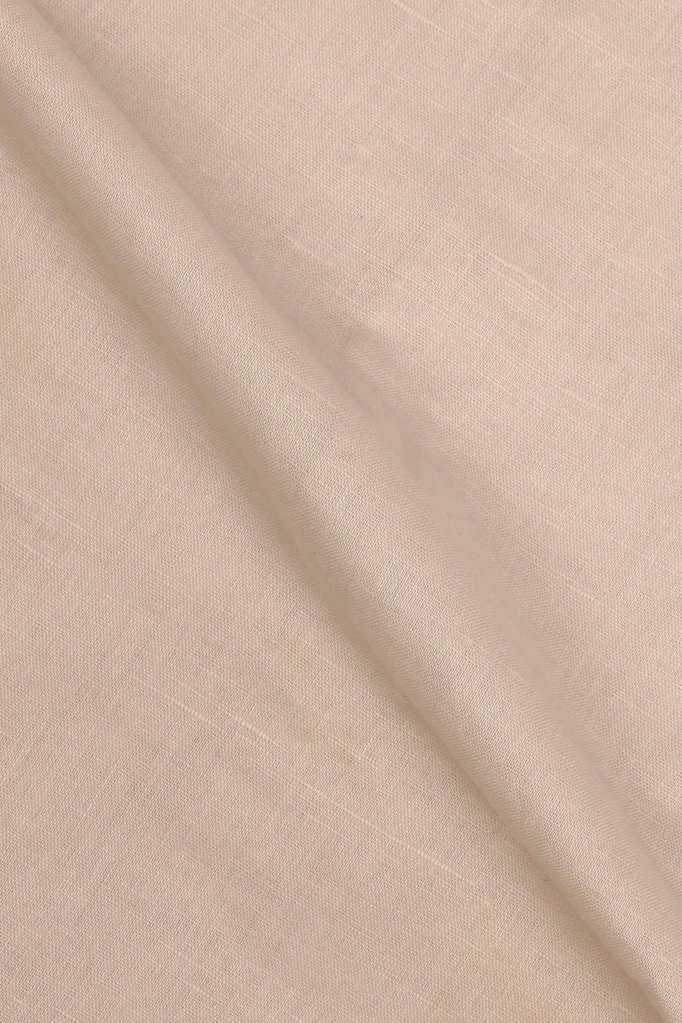 Pale Beige Linen Shirt