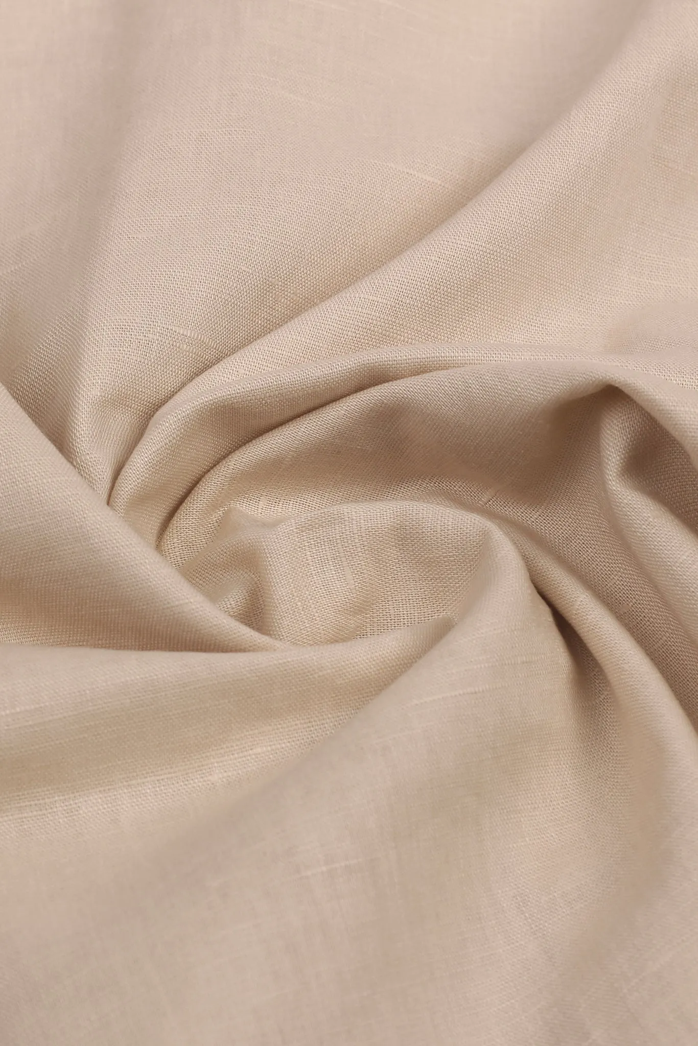 Pale Beige Linen Shirt