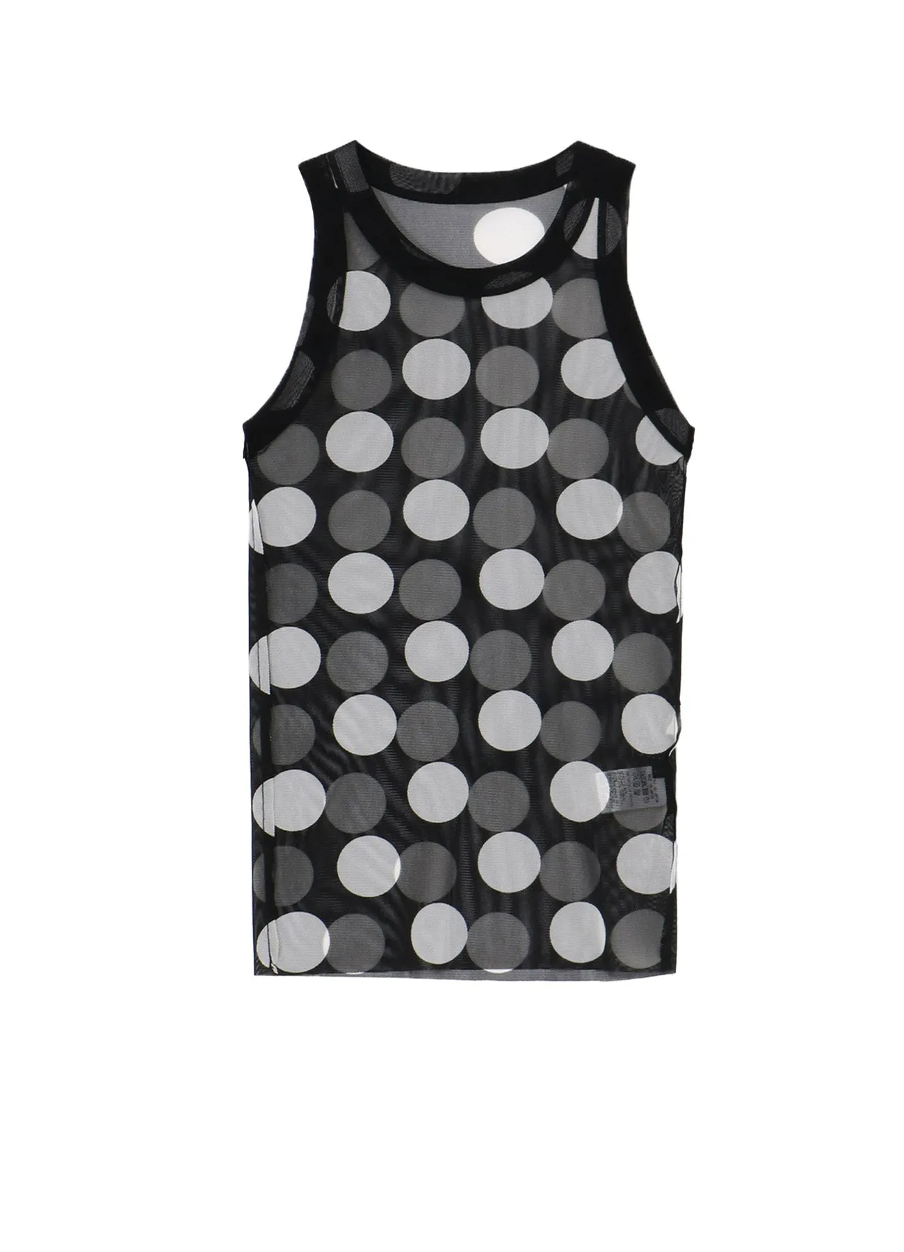 POLKA DOTS TULLE TANKTOP