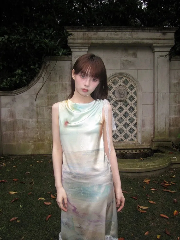 Printed vacation dresses【s0000008543】