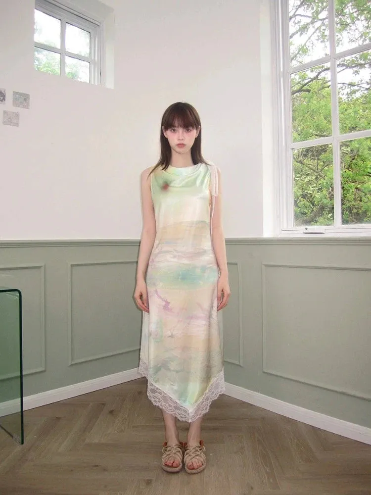 Printed vacation dresses【s0000008543】