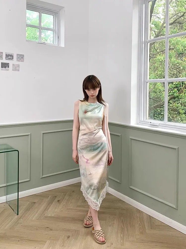 Printed vacation dresses【s0000008543】