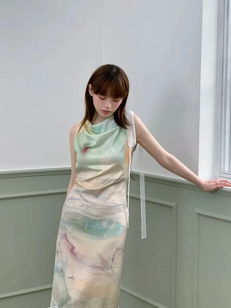 Printed vacation dresses【s0000008543】