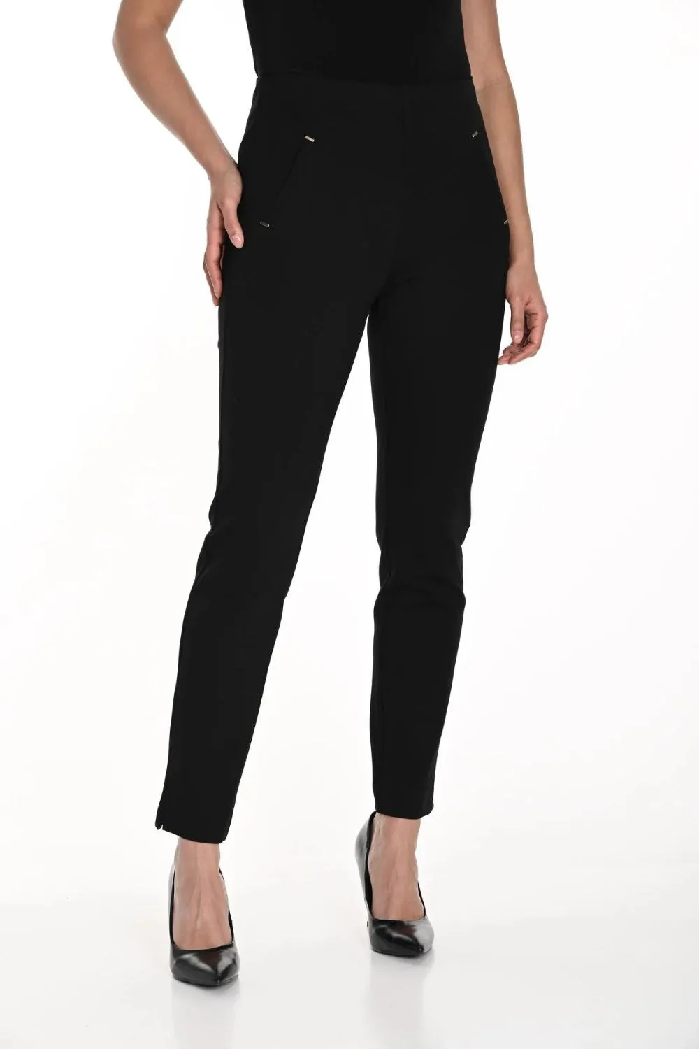 Pull On Knit Pant | Black