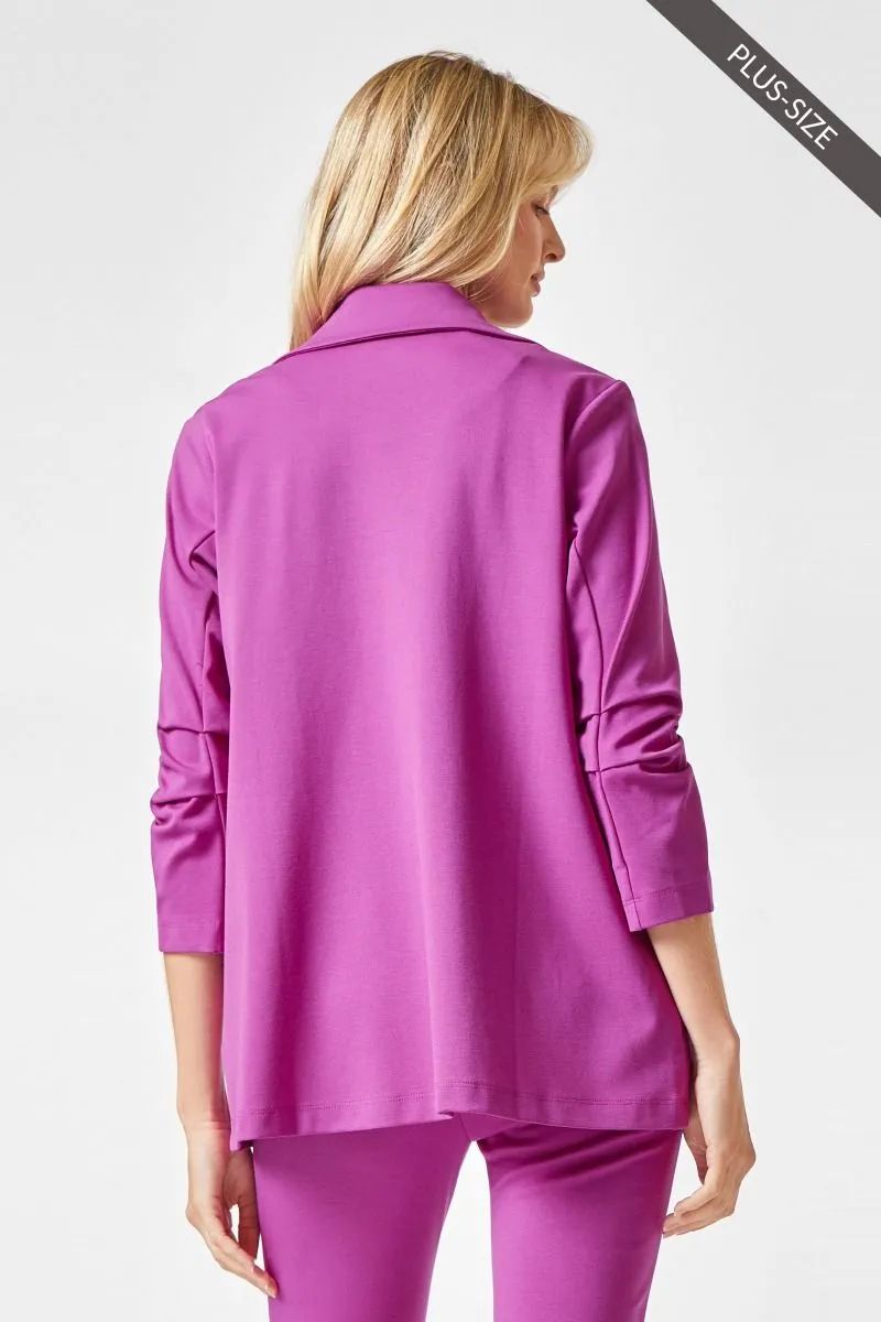 "Ready For Anything" Blazer- Magenta