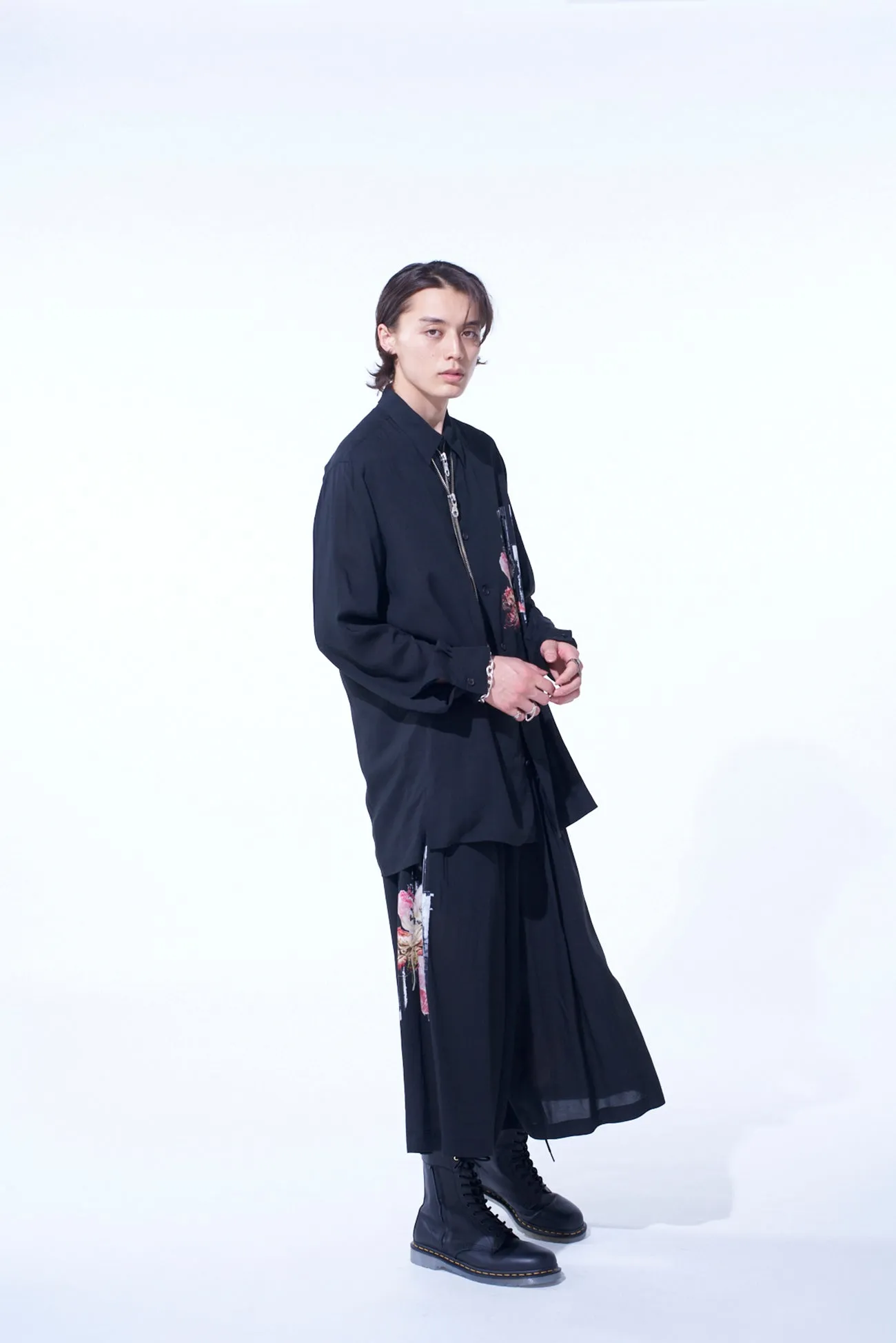 RAYON LOAN LILY PRINTED SHIRT
