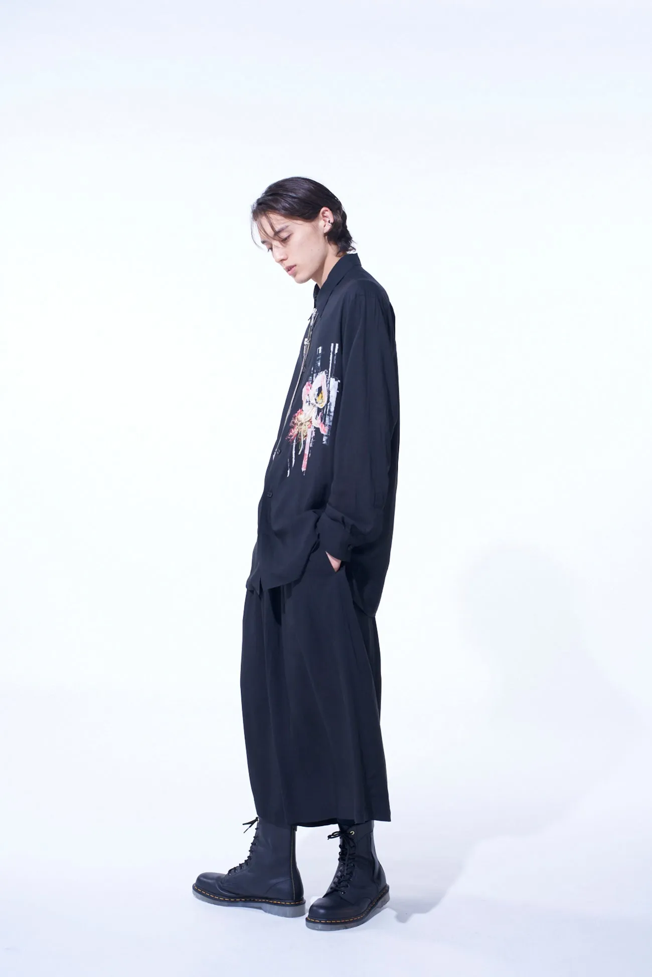 RAYON LOAN LILY PRINTED SHIRT