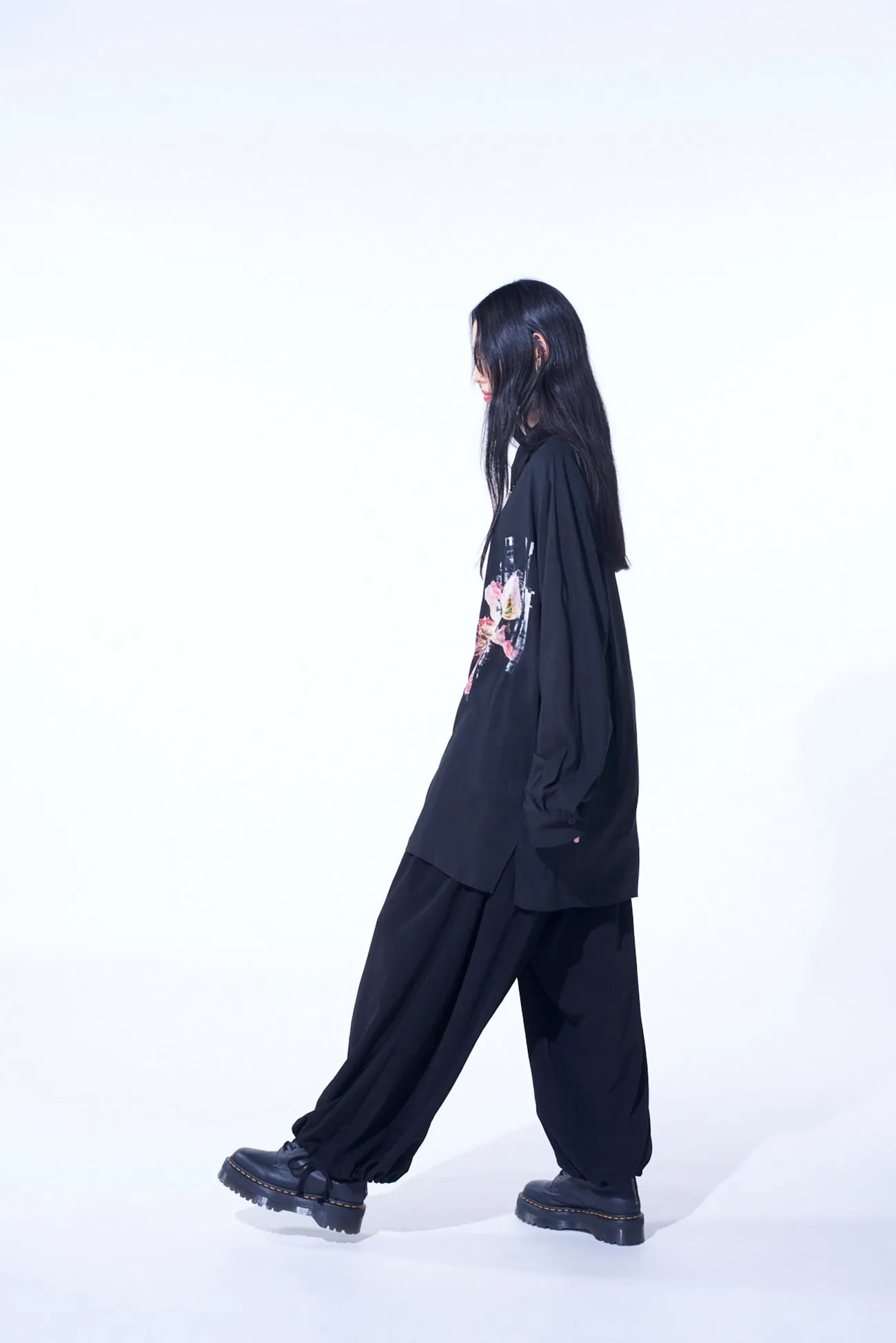 RAYON LOAN LILY PRINTED SHIRT